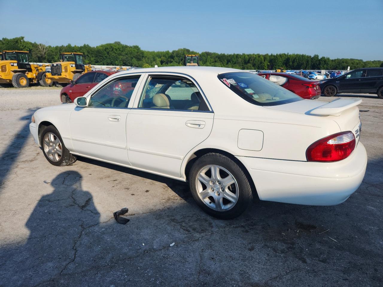 2000 Mazda 626 Es White vin: 1YVGF22D3Y5179054