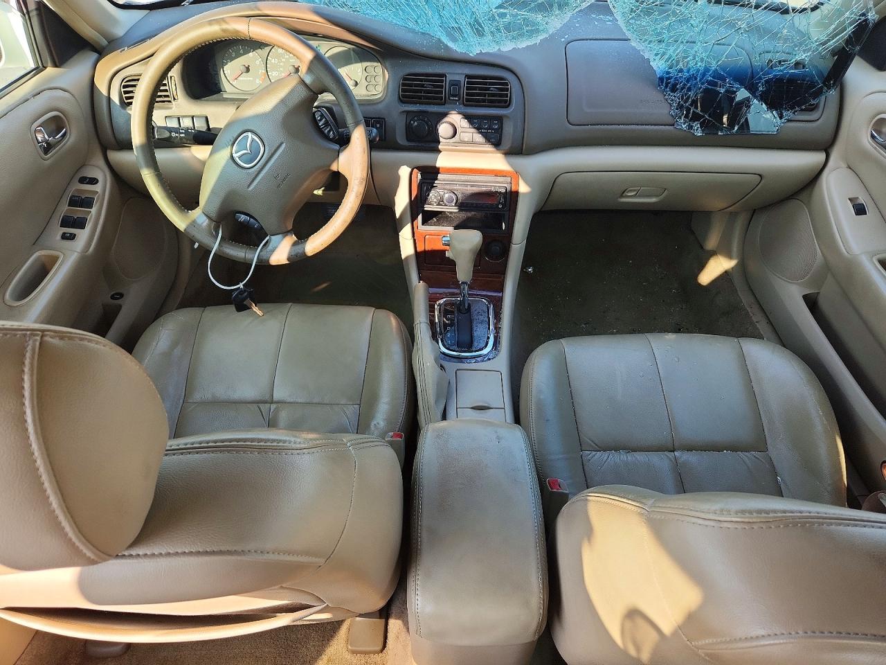 2000 Mazda 626 Es White vin: 1YVGF22D3Y5179054