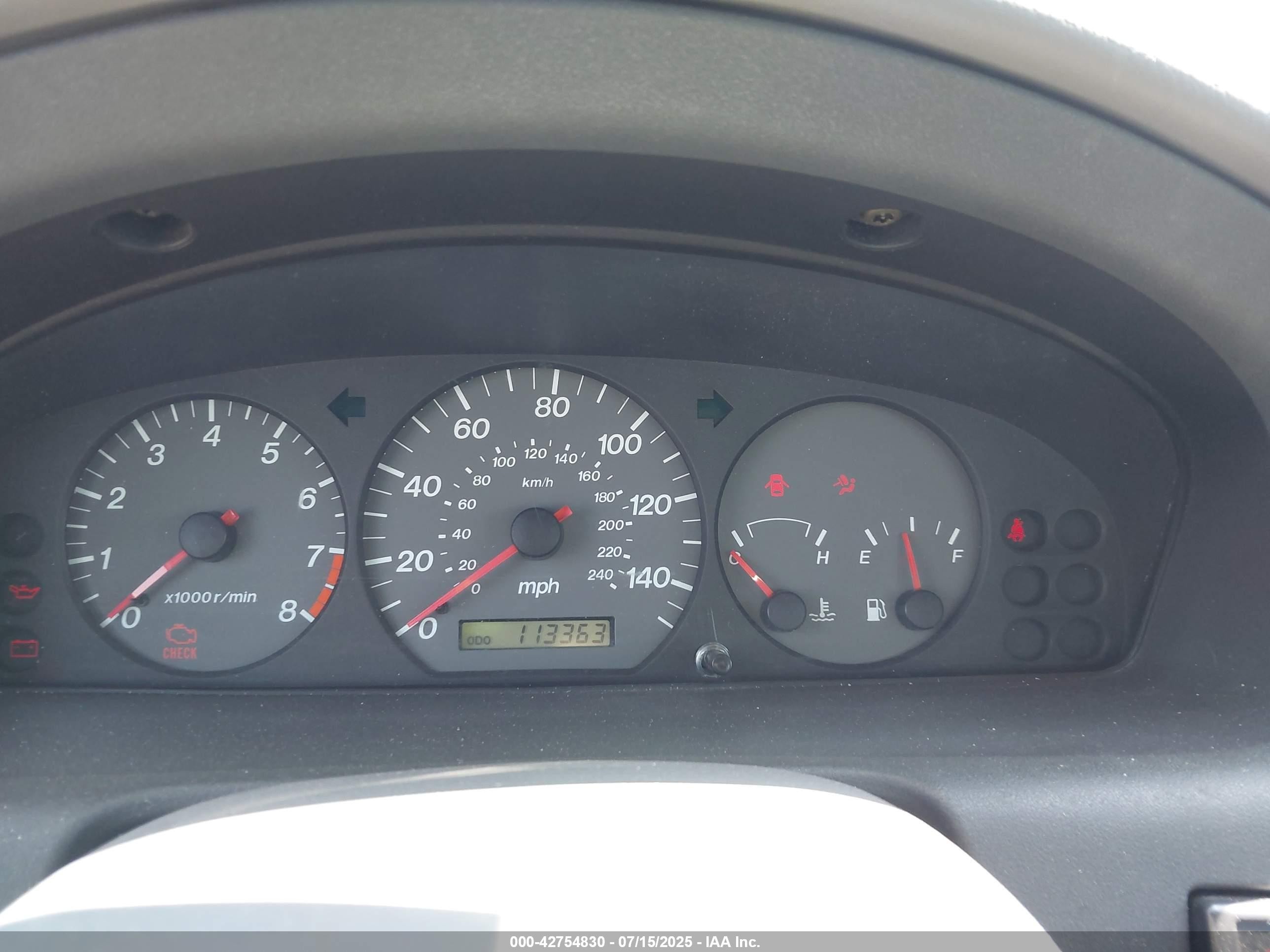 2001 Mazda 626 Es V6/lx V6 Silver vin: 1YVGF22D615204664