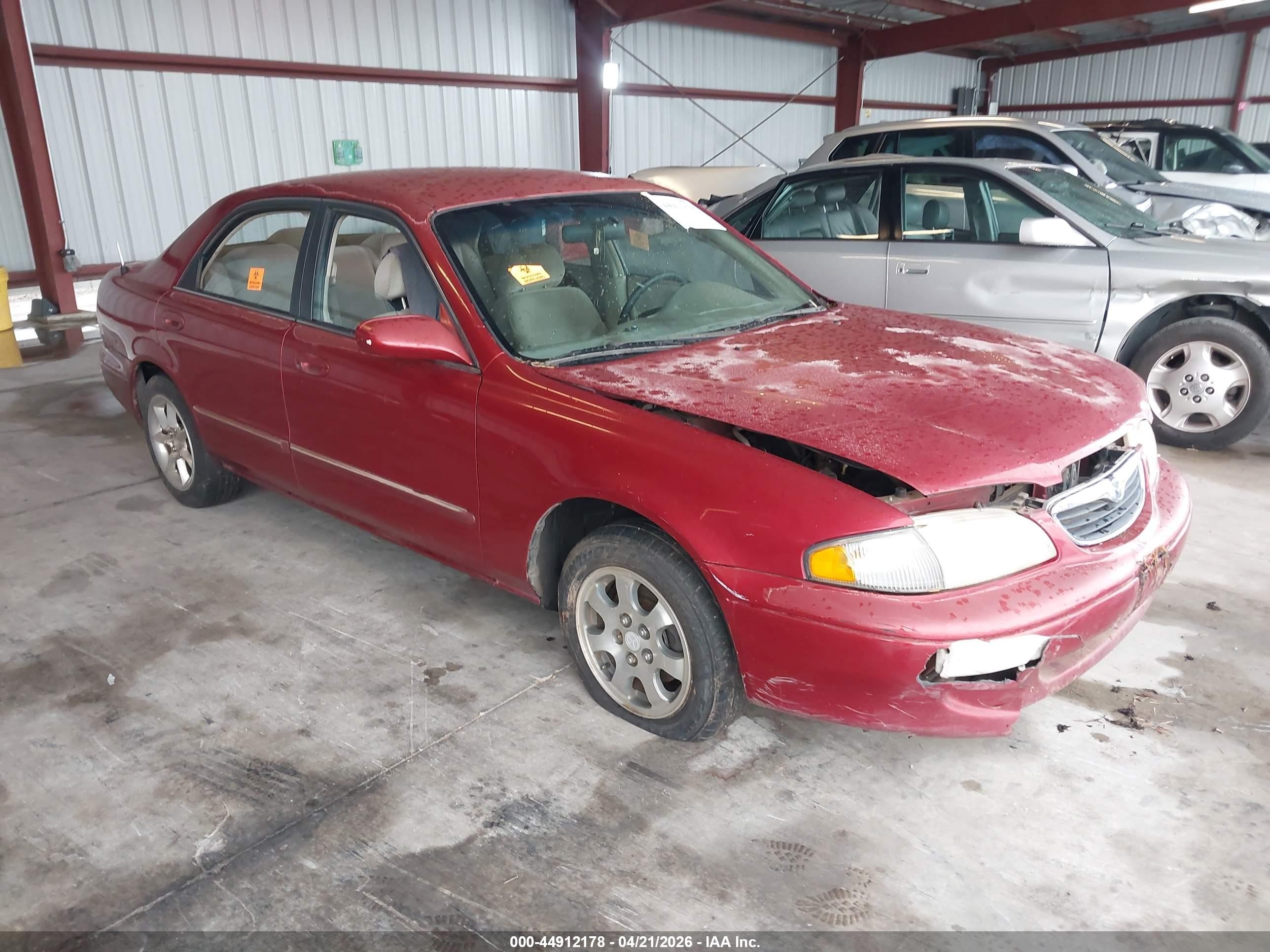 1999 Mazda 626 Es V6/lx (v6) Red vin: 1YVGF22D8X5856078
