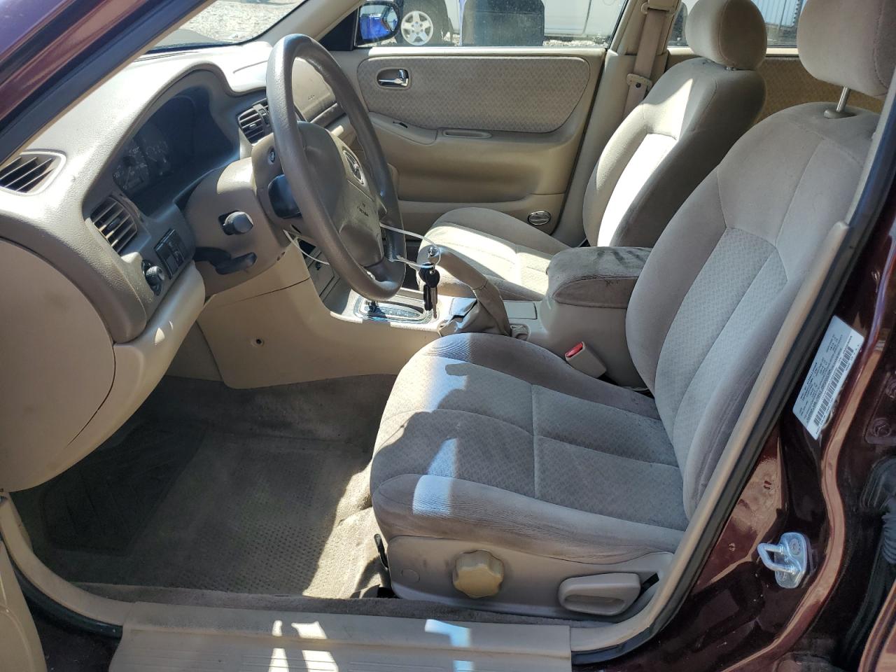 2001 Mazda 626 Es Темно-бордовый vin: 1YVGF22DX15204506