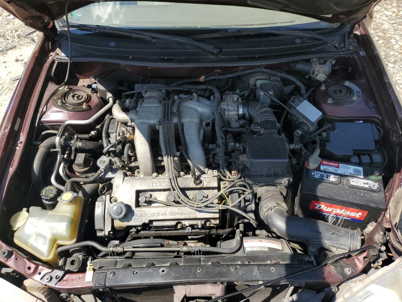 2001 Mazda 626 Es Темно-бордовый vin: 1YVGF22DX15204506