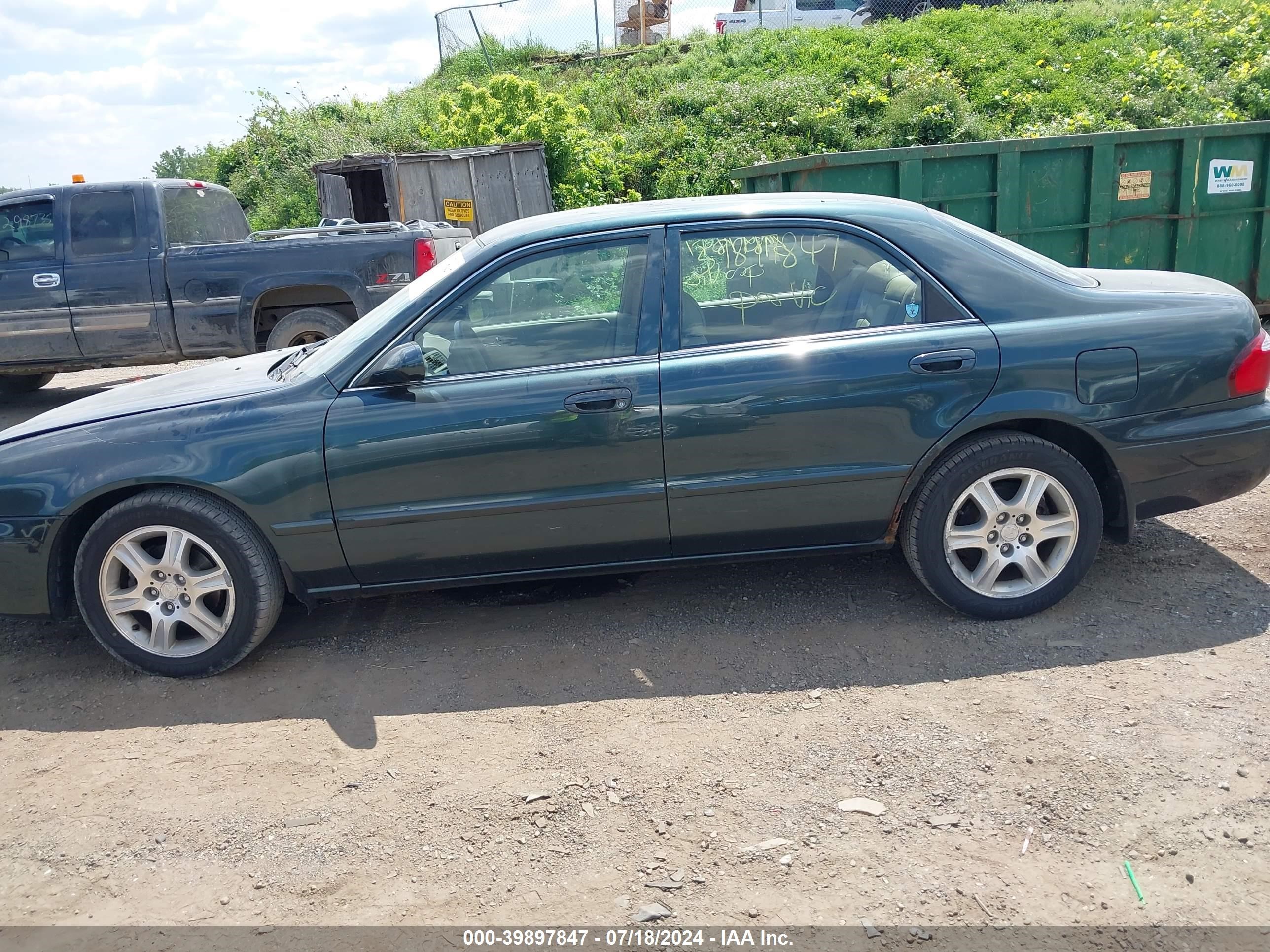 Price & History 2002 Mazda 626 Es/lx 2.5l V-6 Dohc, 165hp vin