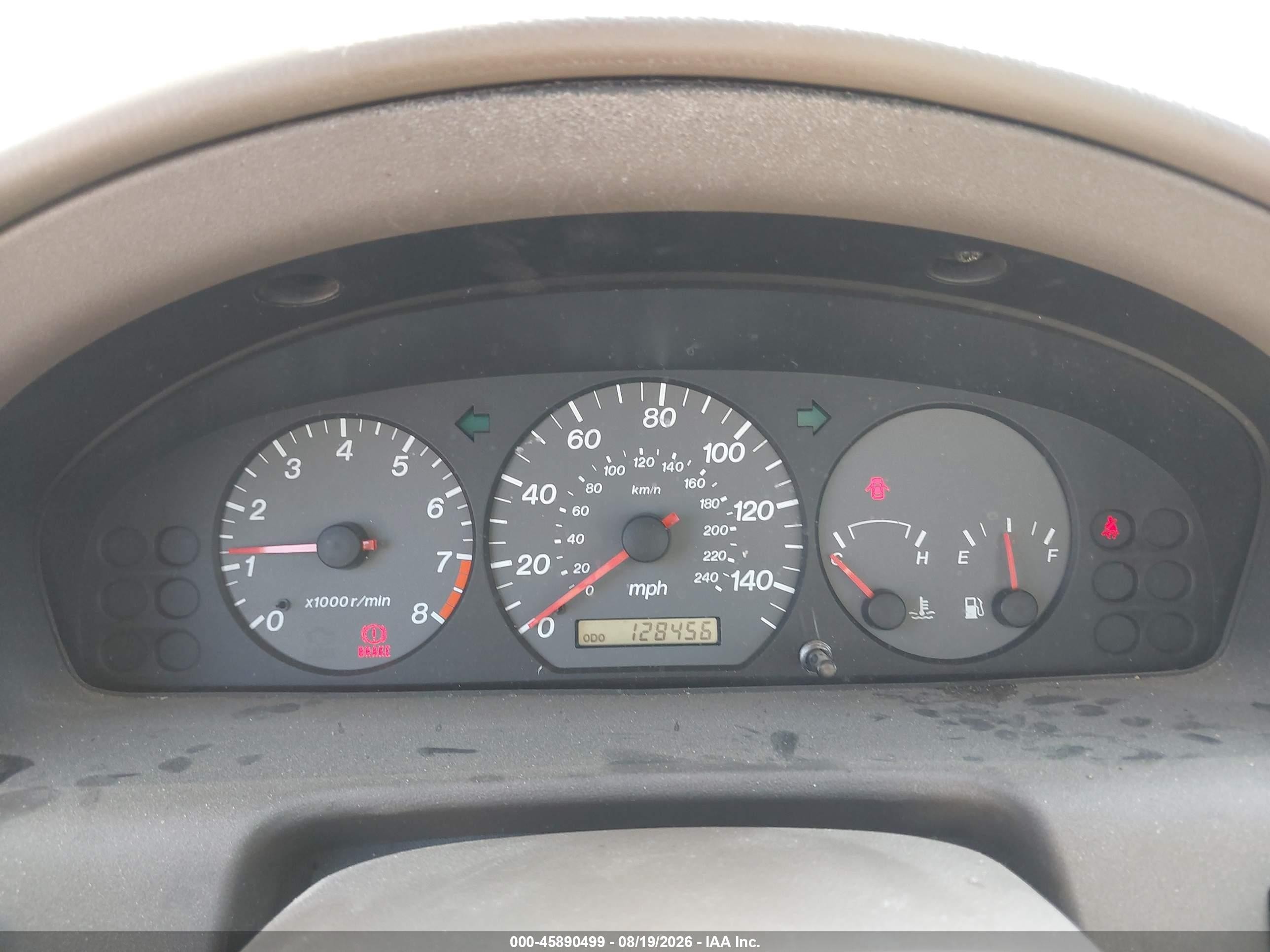 2000 Mazda 626 Es V6/lx V6 Green vin: 1YVGF22F2Y5120286