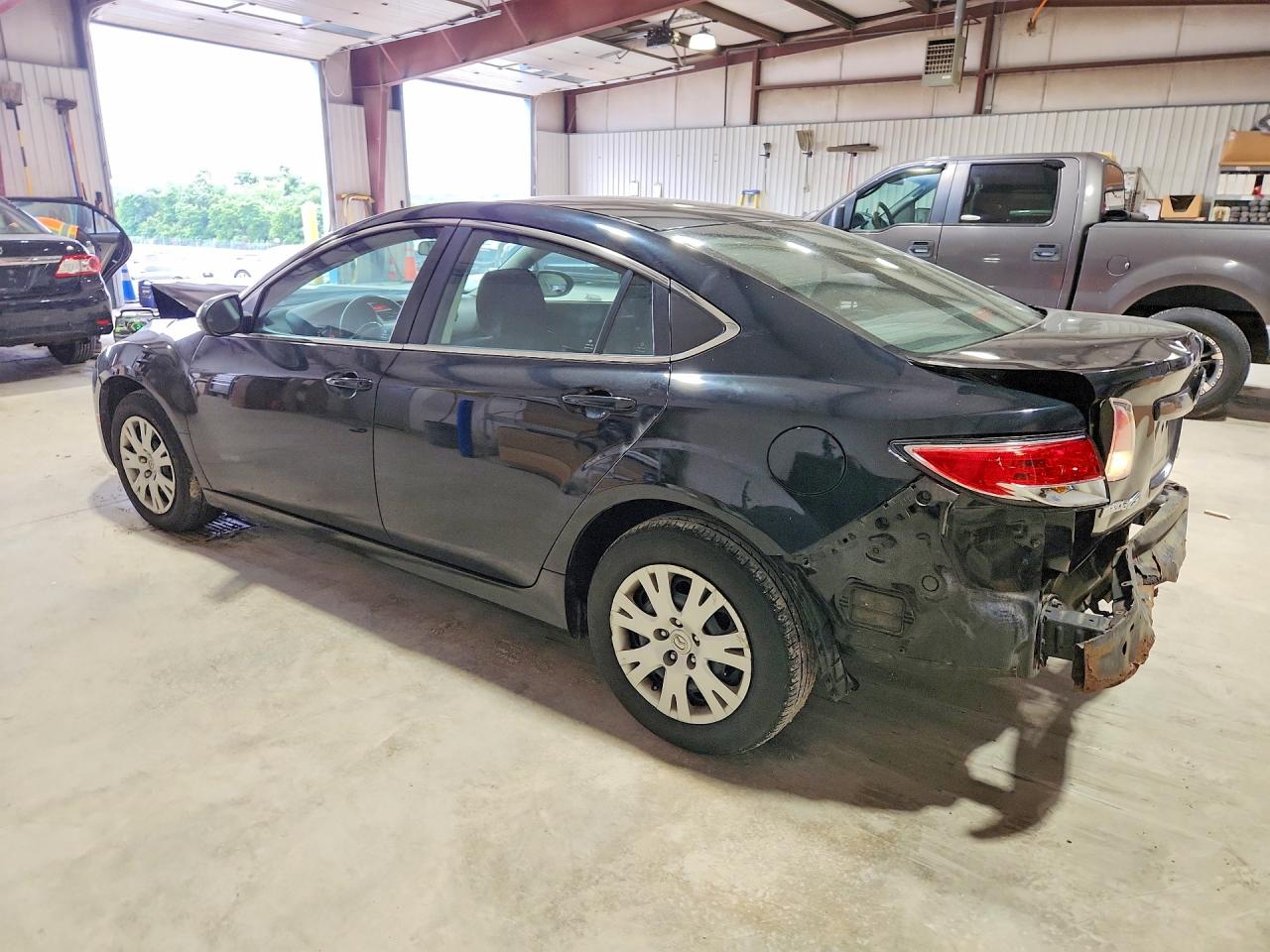 2009 Mazda 6 I Black vin: 1YVHP80A495M44756