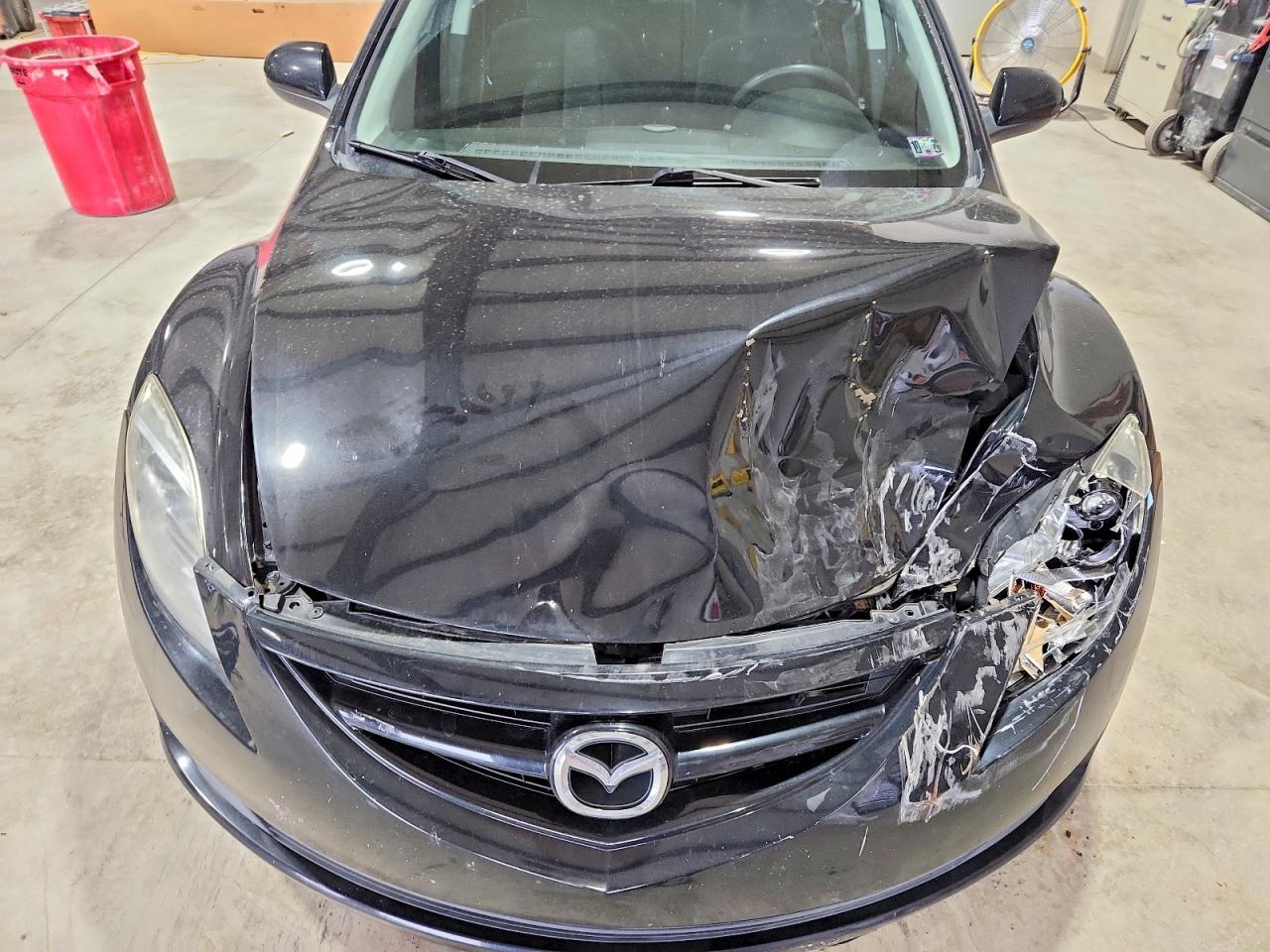 2009 Mazda 6 I Black vin: 1YVHP80A495M44756