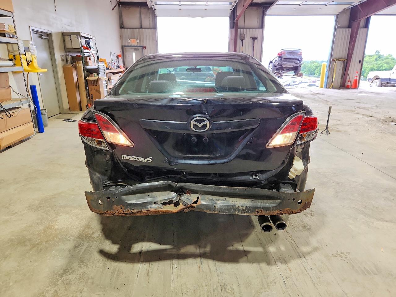 2009 Mazda 6 I Black vin: 1YVHP80A495M44756