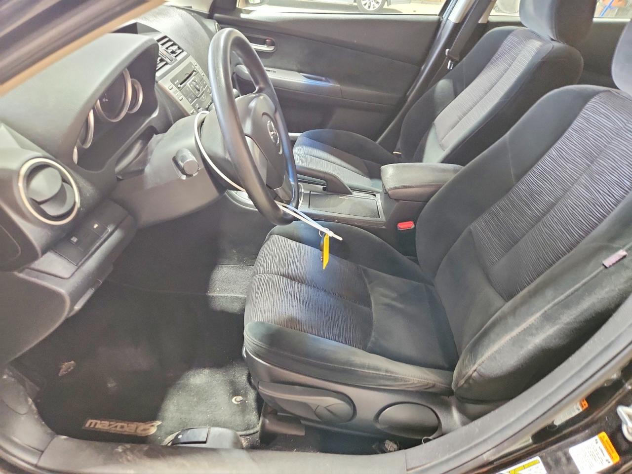 2009 Mazda 6 I Black vin: 1YVHP80A495M44756
