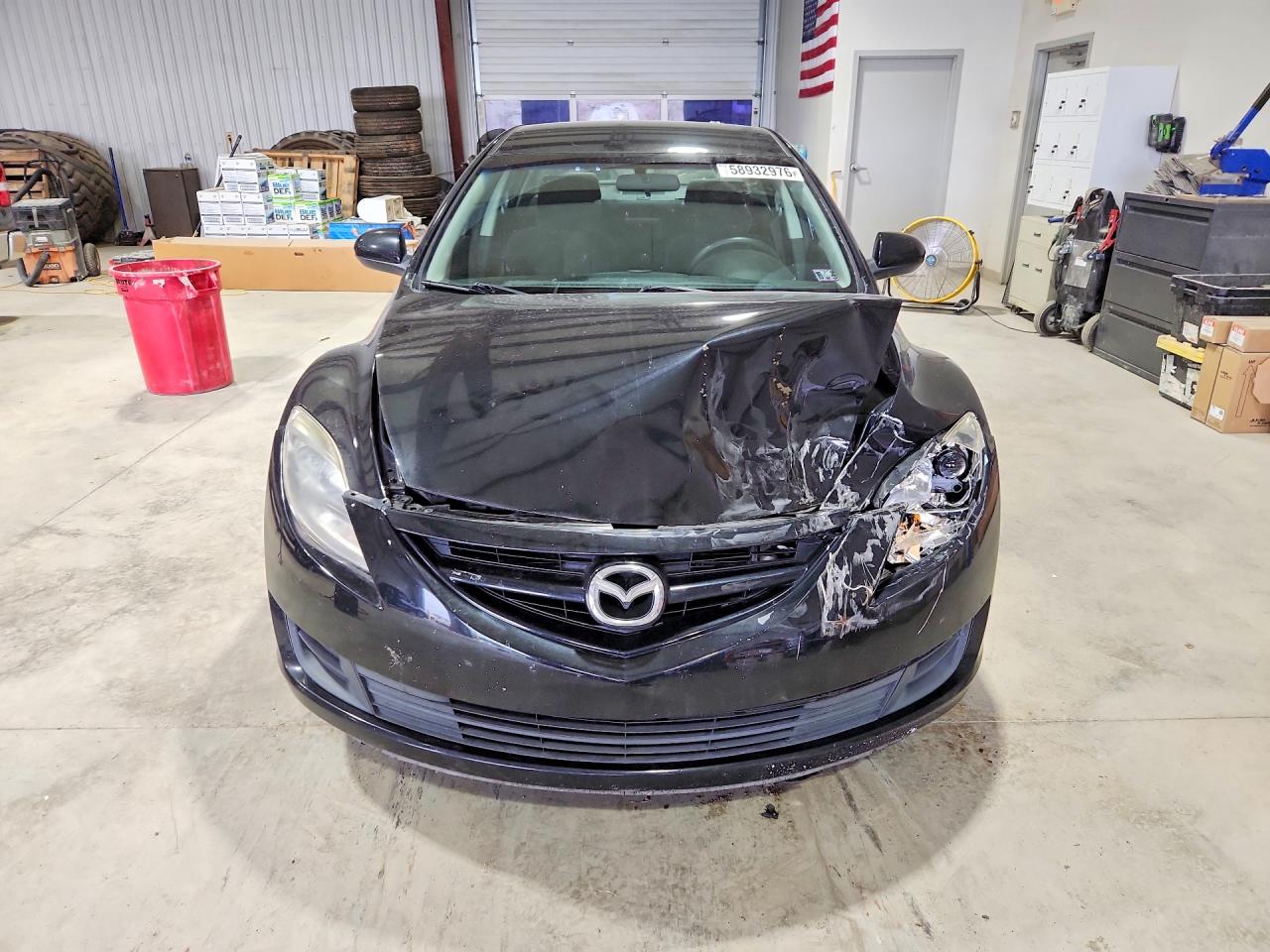 2009 Mazda 6 I Black vin: 1YVHP80A495M44756