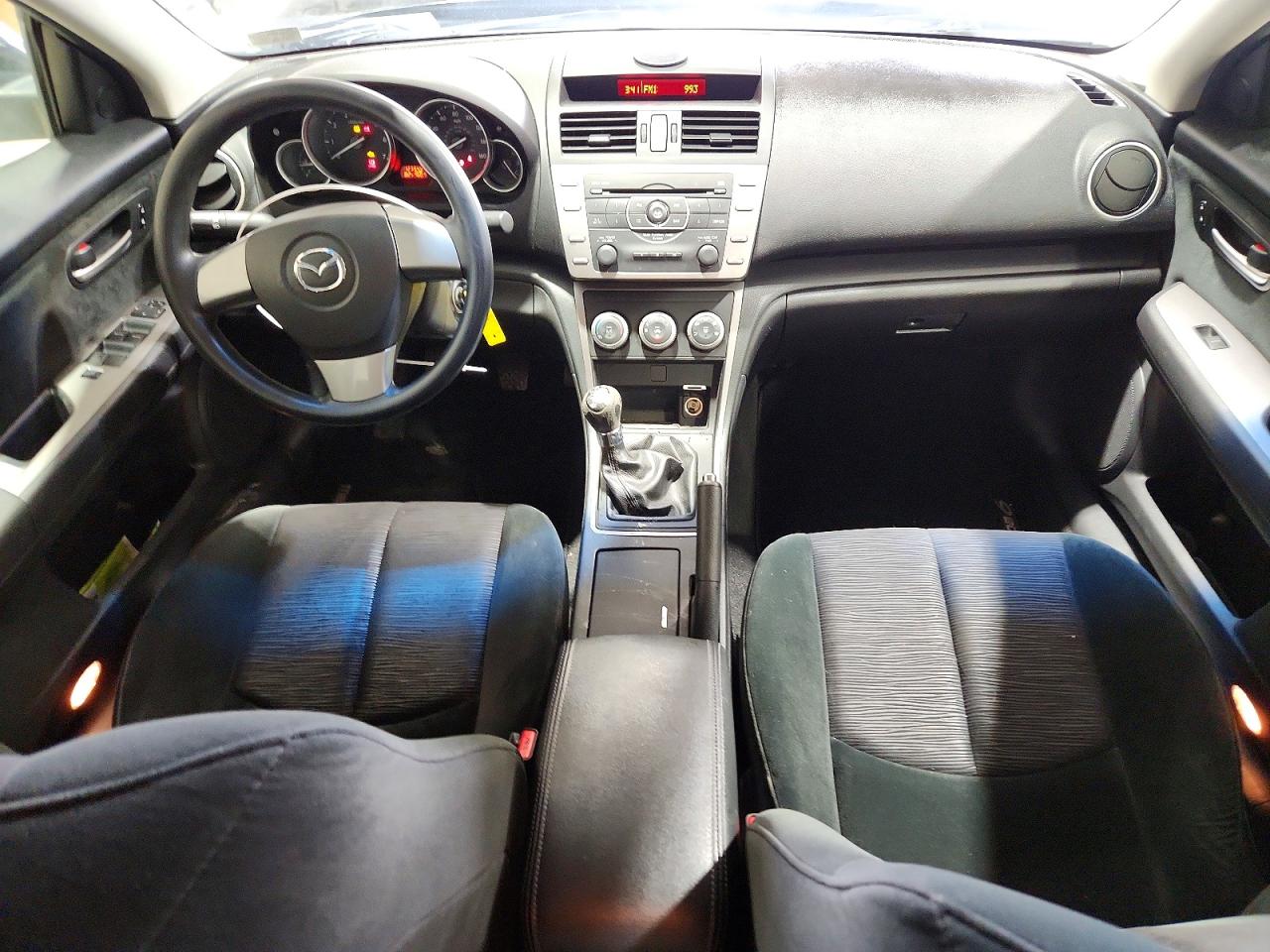 2009 Mazda 6 I Black vin: 1YVHP80A495M44756