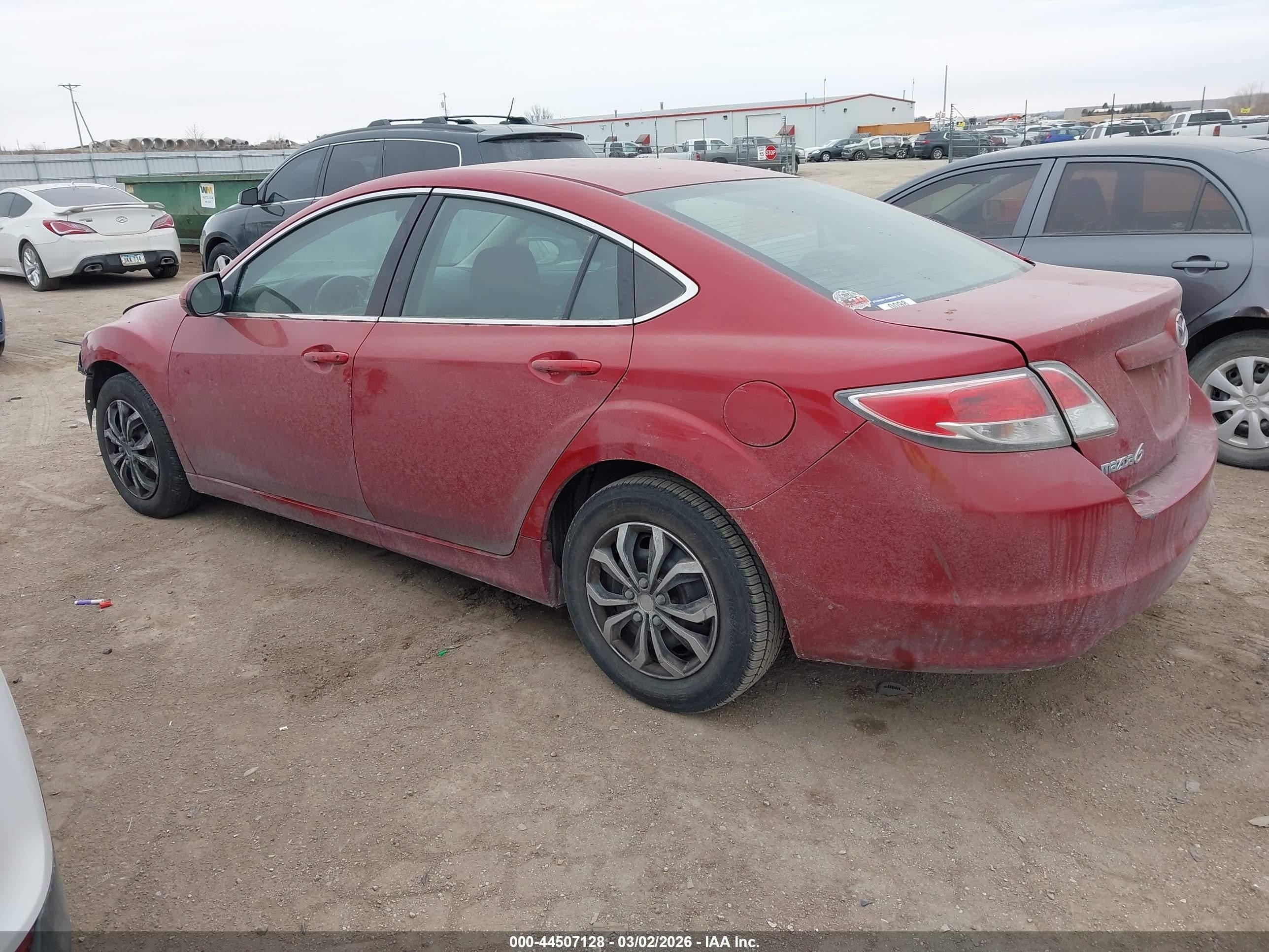 2009 Mazda Mazda6 I Sv Red vin: 1YVHP80A795M28986