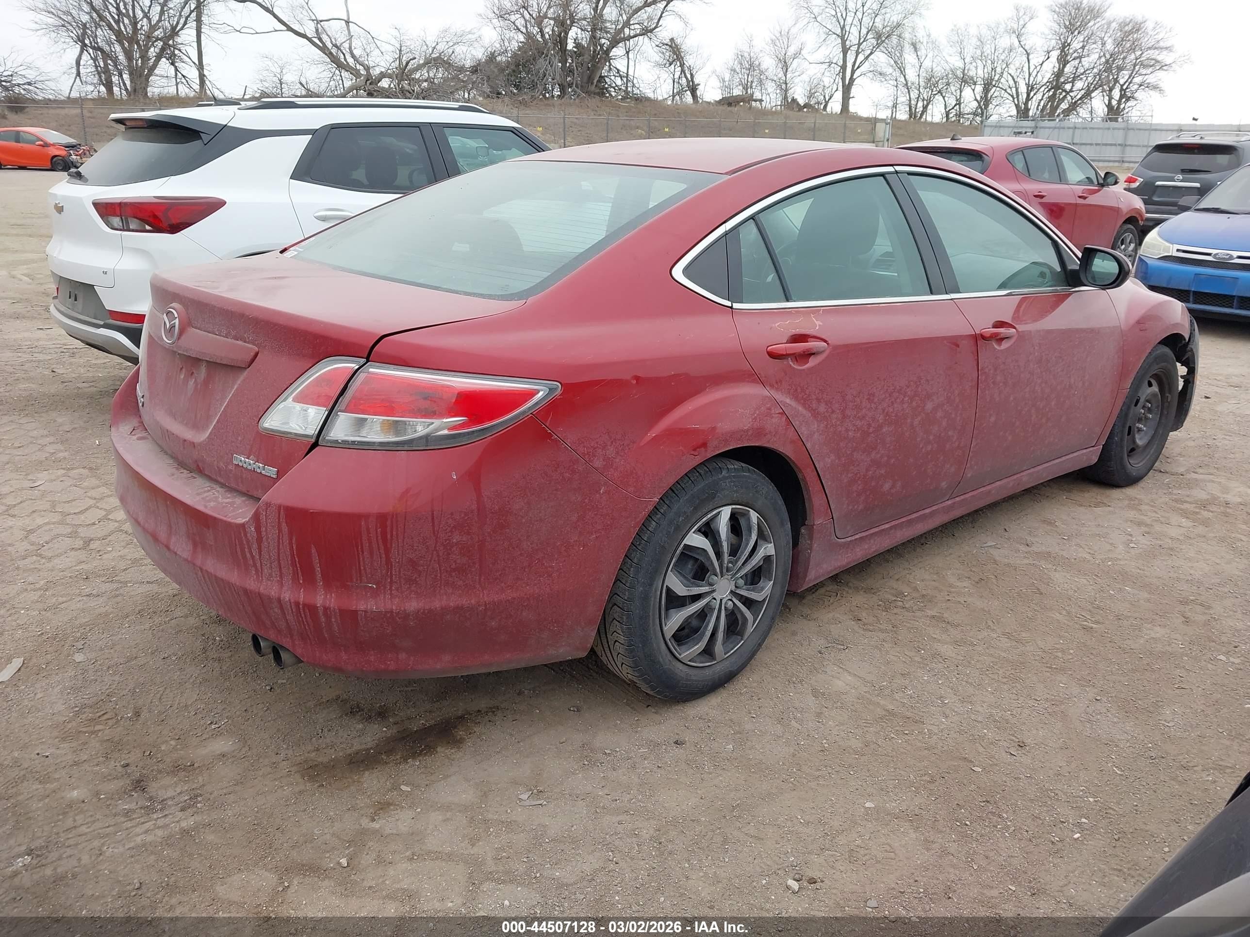 2009 Mazda Mazda6 I Sv Red vin: 1YVHP80A795M28986