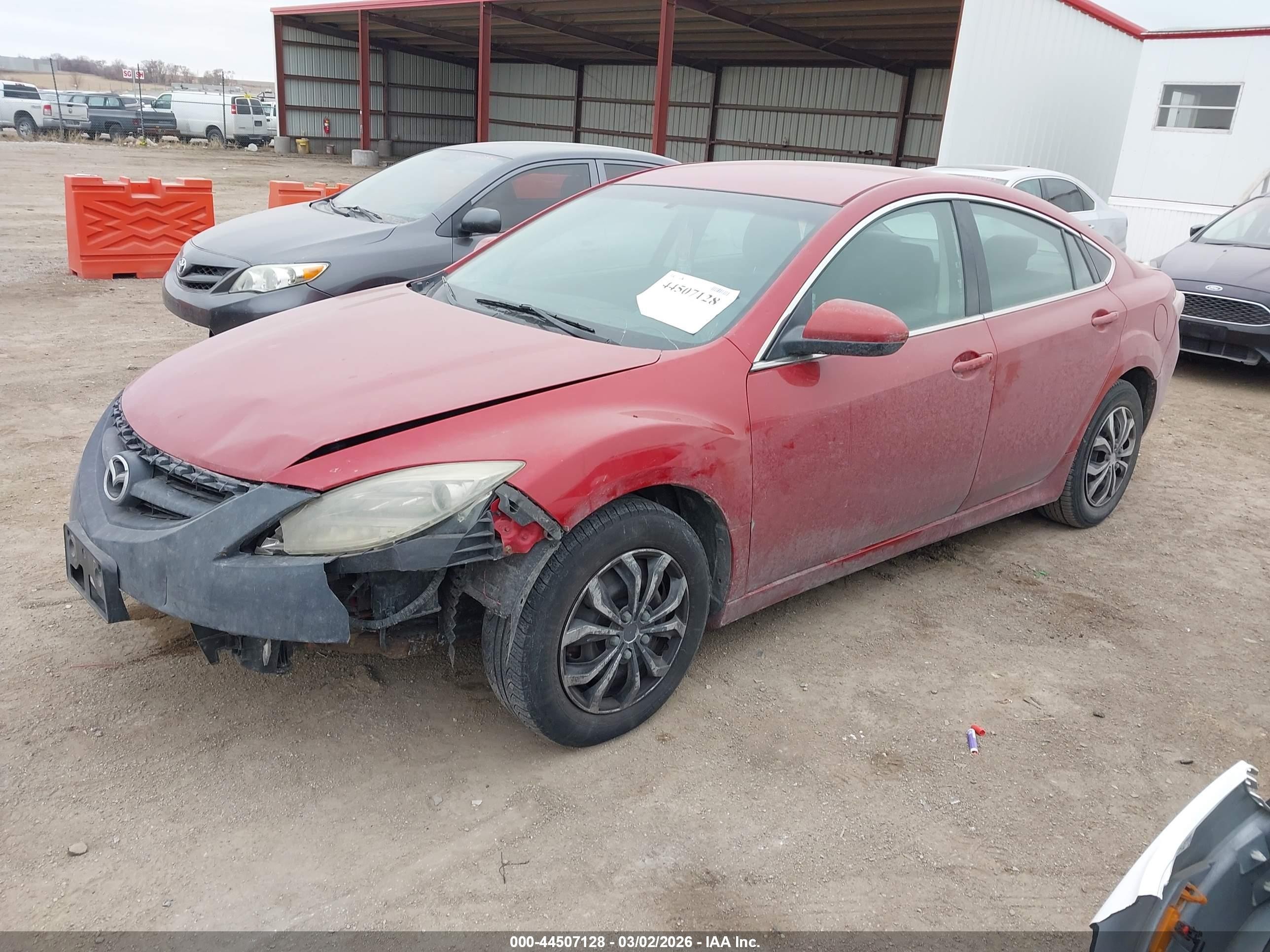 2009 Mazda Mazda6 I Sv Red vin: 1YVHP80A795M28986