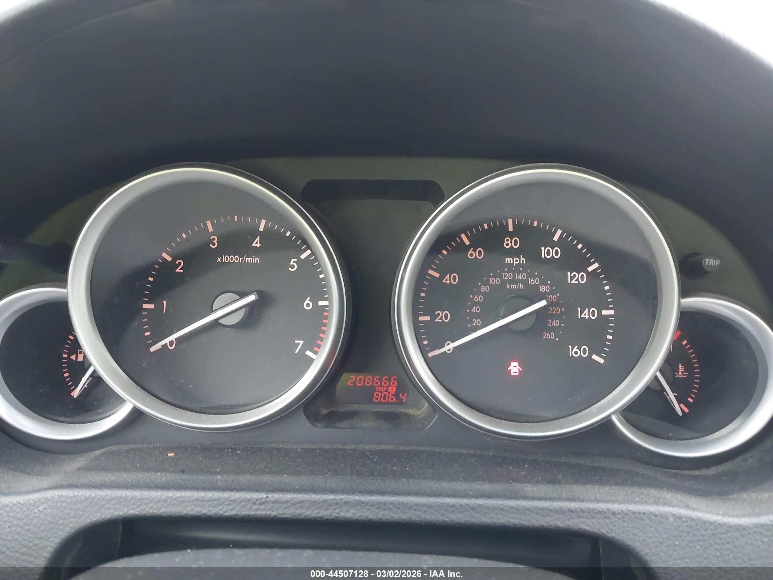 2009 Mazda Mazda6 I Sv Red vin: 1YVHP80A795M28986