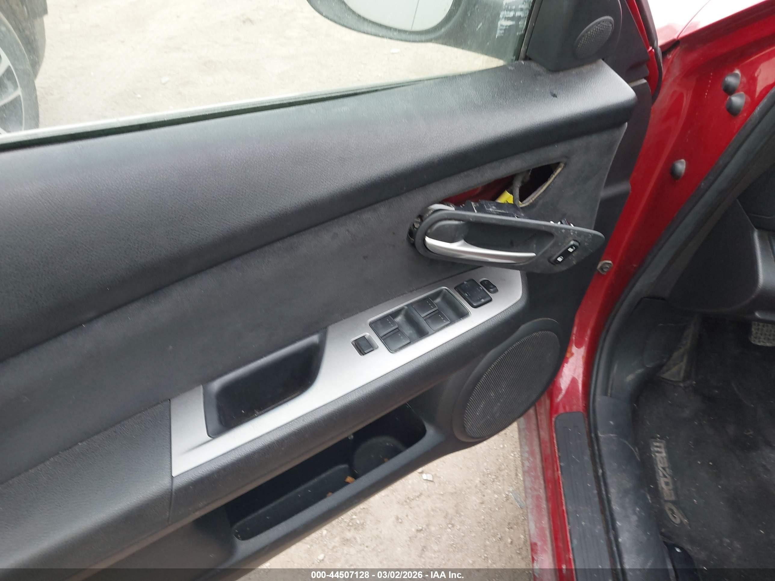 2009 Mazda Mazda6 I Sv Red vin: 1YVHP80A795M28986