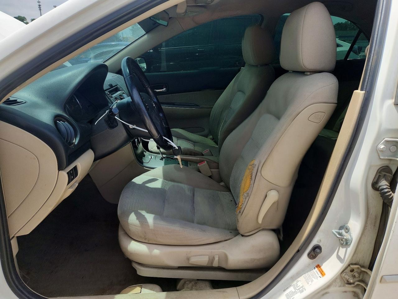 2005 Mazda 6 I White vin: 1YVHP80C055M41123