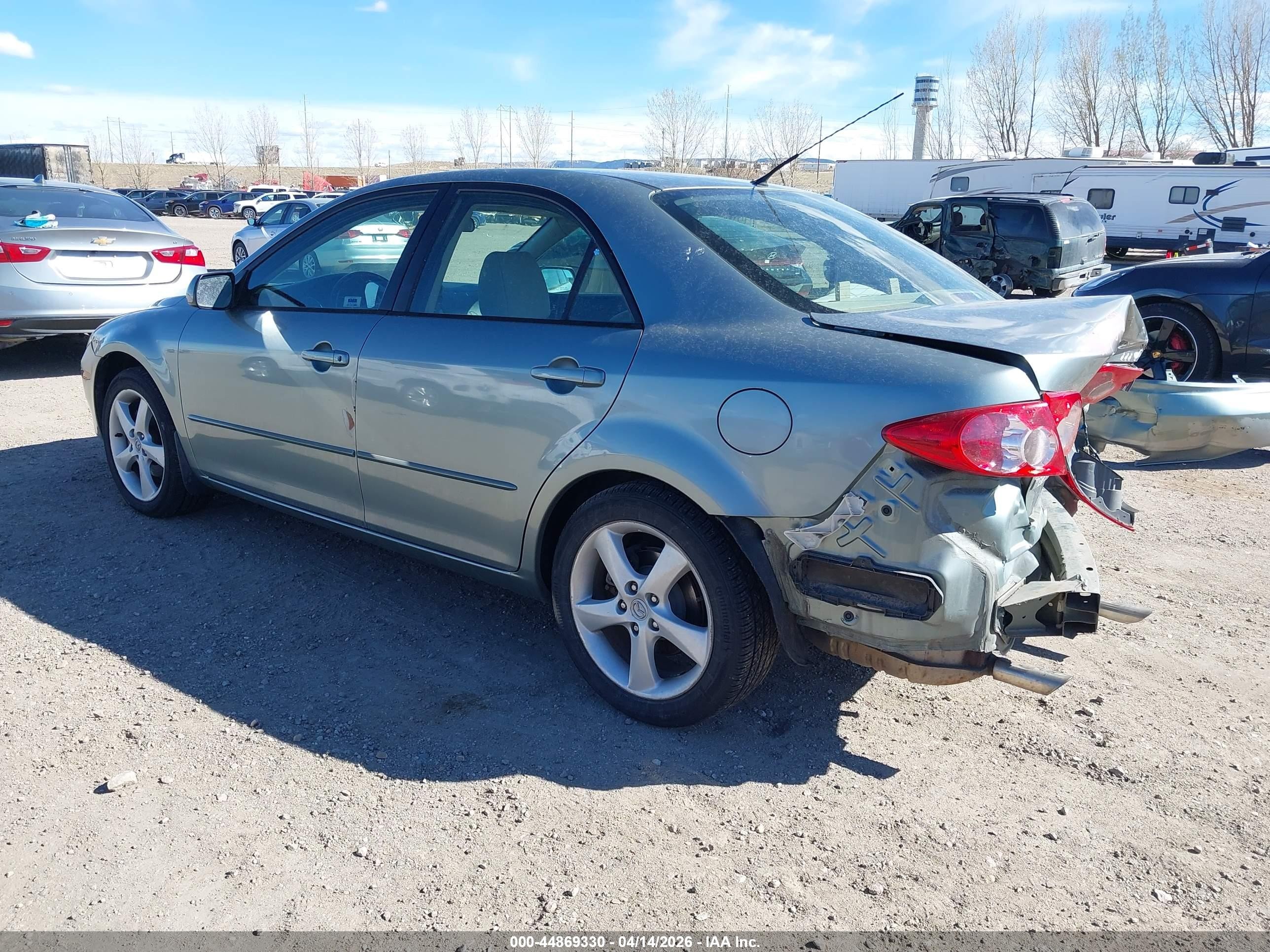 2005 Mazda Mazda6 I Base Зеленый vin: 1YVHP80C055M67835