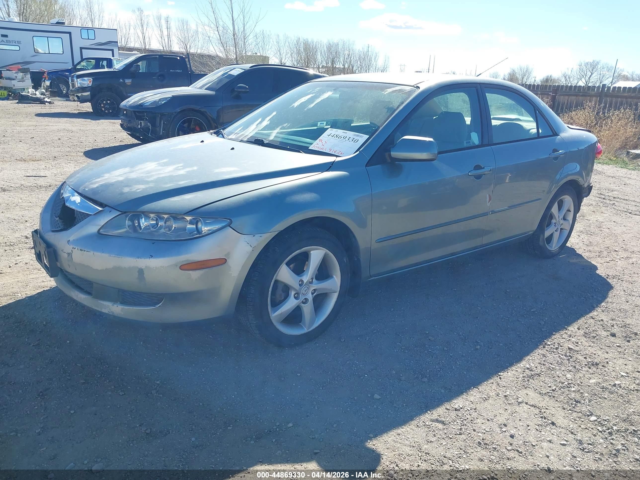 2005 Mazda Mazda6 I Base Зеленый vin: 1YVHP80C055M67835
