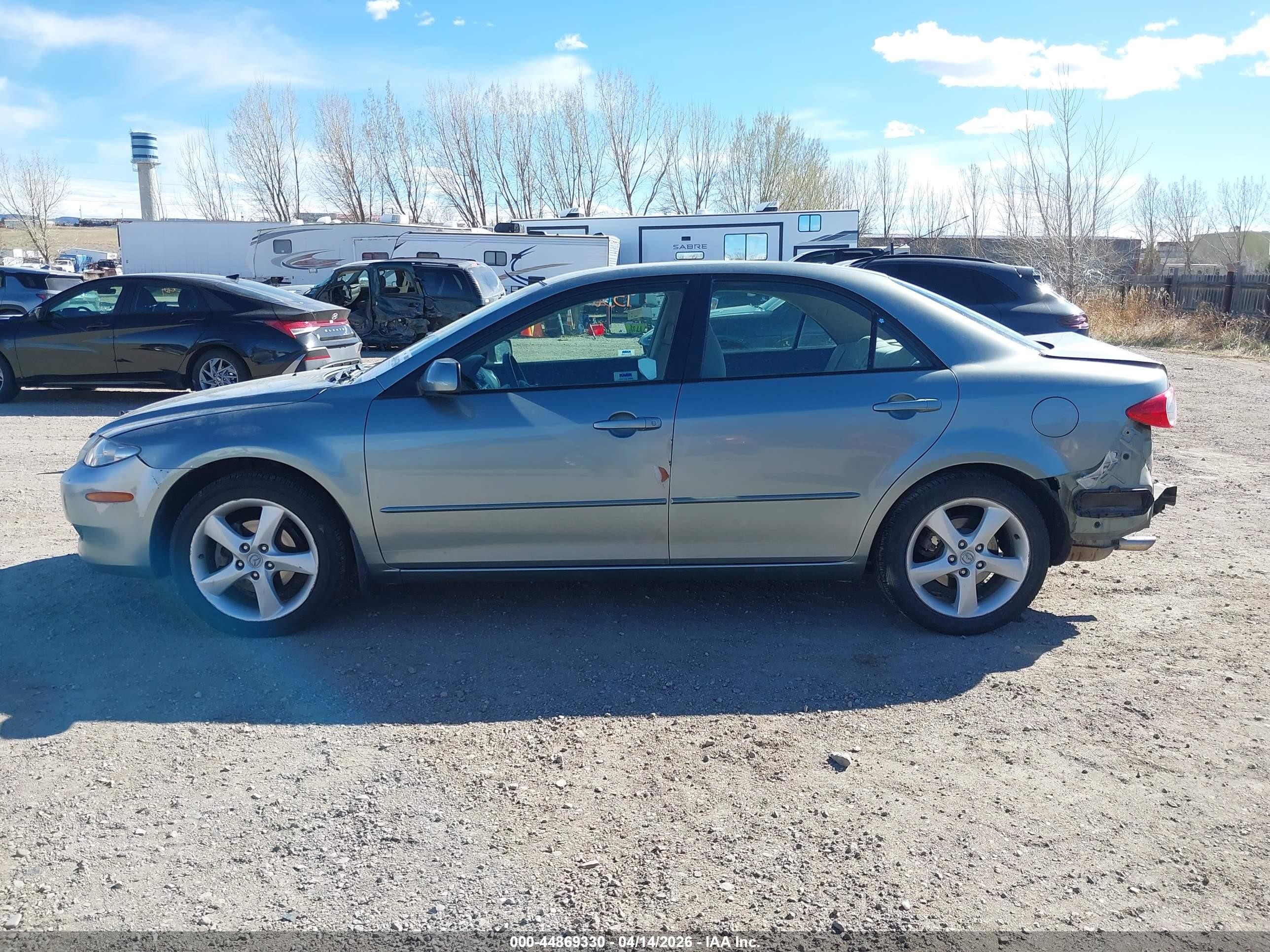 2005 Mazda Mazda6 I Base Зеленый vin: 1YVHP80C055M67835