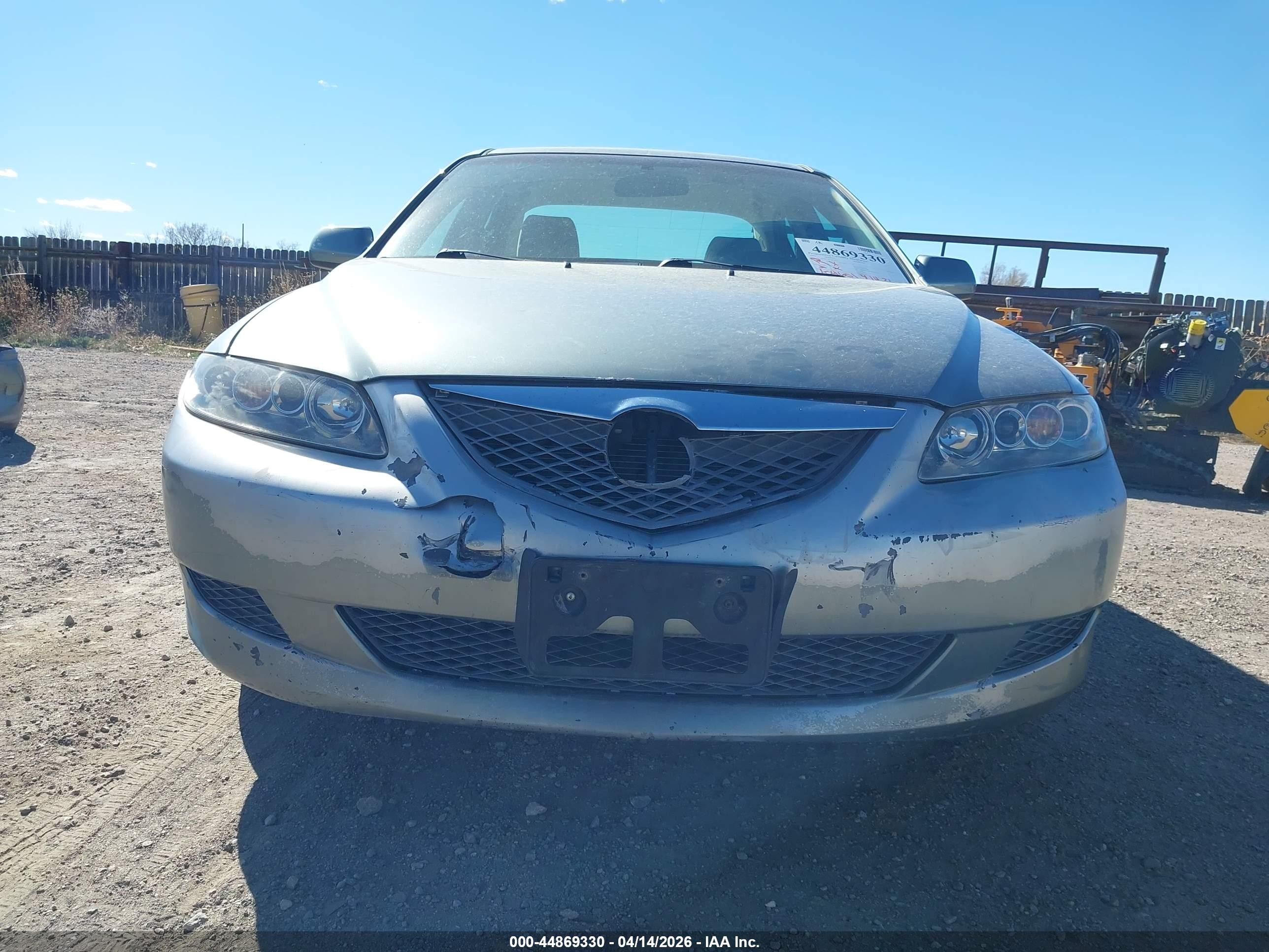 2005 Mazda Mazda6 I Base Зеленый vin: 1YVHP80C055M67835