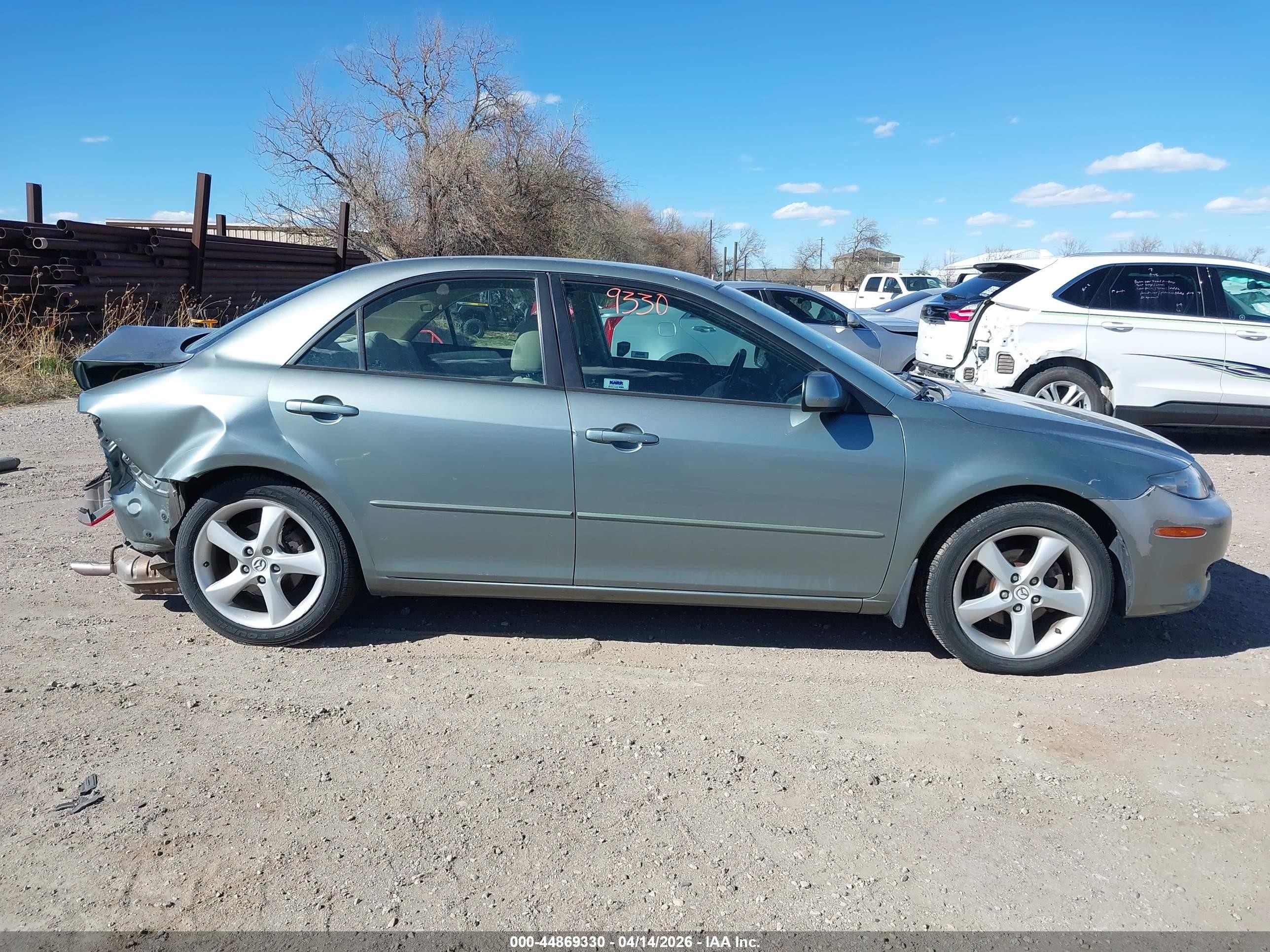 2005 Mazda Mazda6 I Base Зеленый vin: 1YVHP80C055M67835