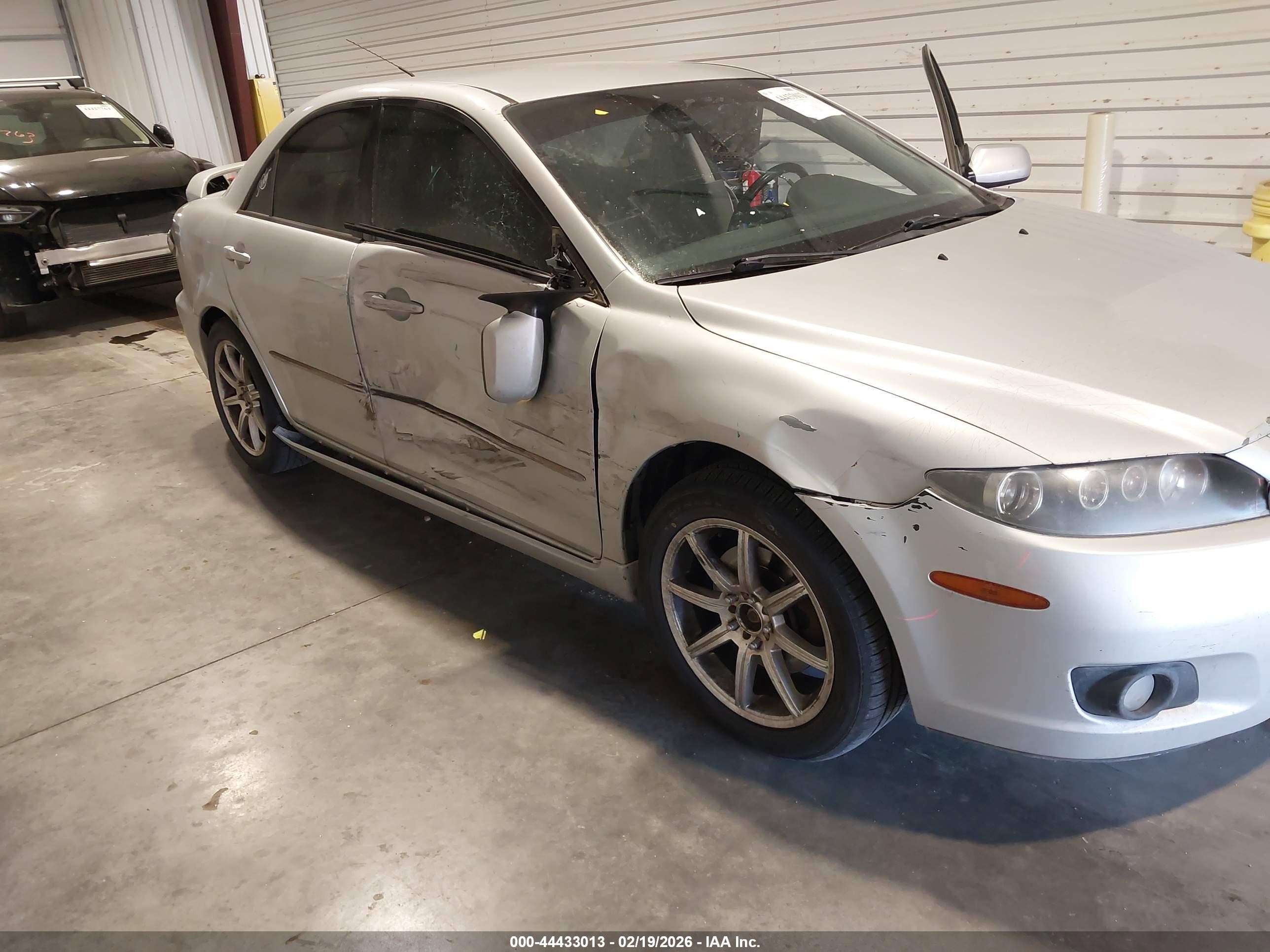 2006 Mazda Mazda6 I Sport Silver vin: 1YVHP80C065M10522