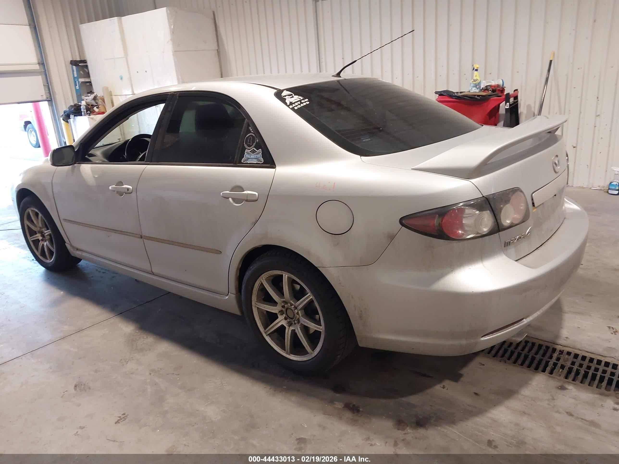 2006 Mazda Mazda6 I Sport Silver vin: 1YVHP80C065M10522