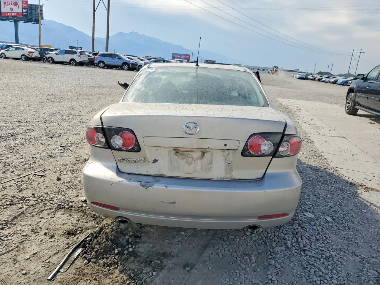 2007 Mazda 6 I Silver vin: 1YVHP80C075M56966