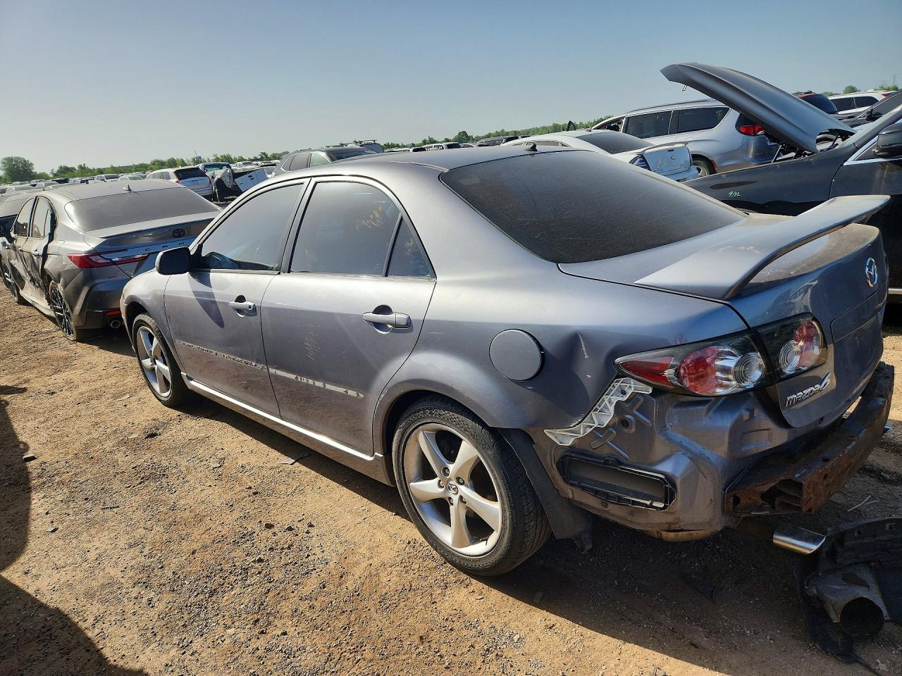 2007 Mazda 6 I Silver vin: 1YVHP80C075M62153