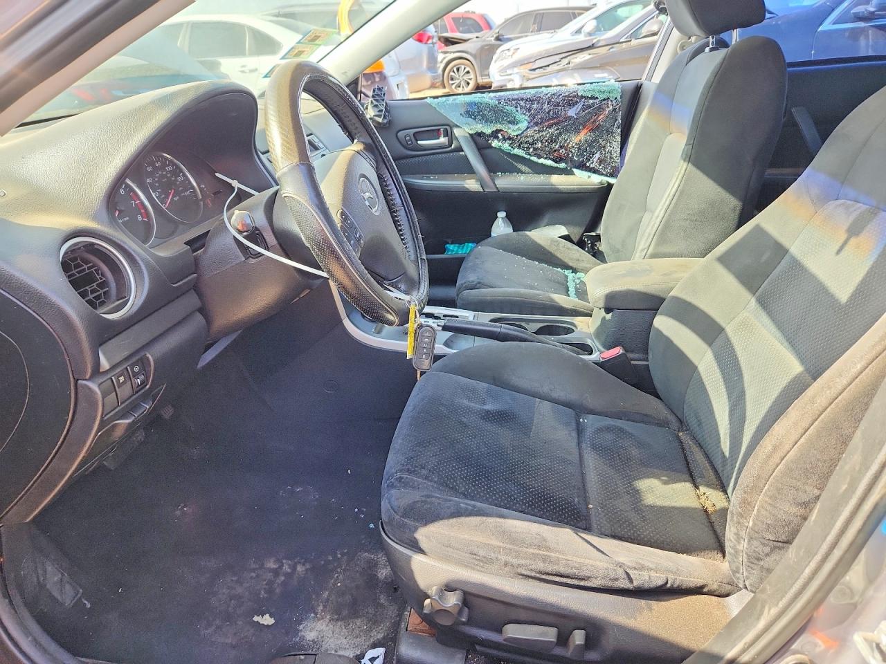 2007 Mazda 6 I Silver vin: 1YVHP80C075M62153