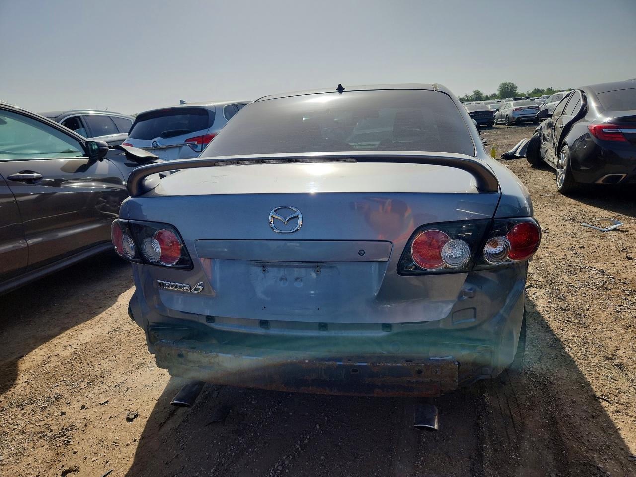 2007 Mazda 6 I Silver vin: 1YVHP80C075M62153