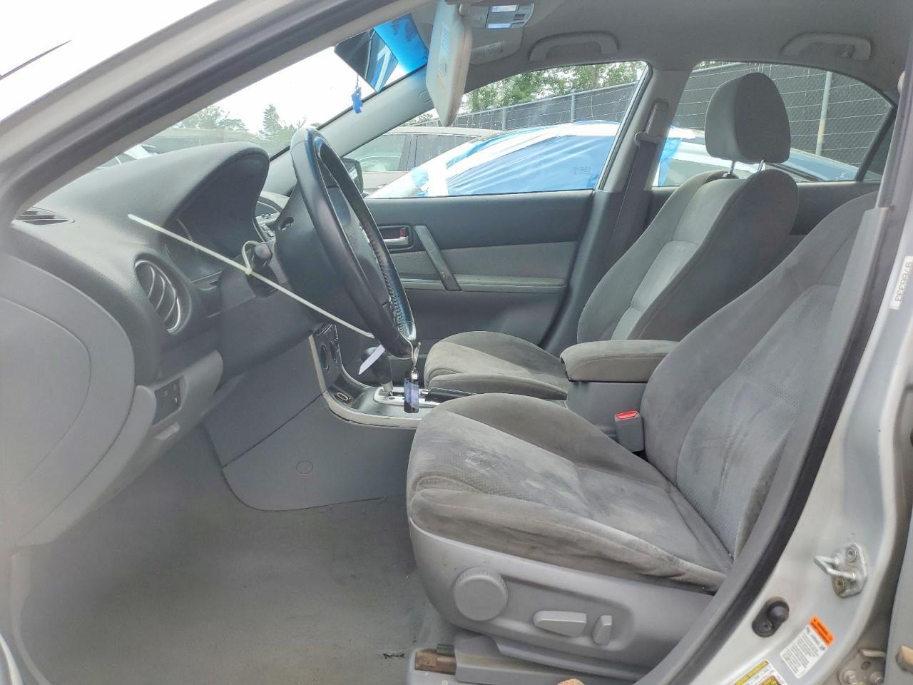 2008 Mazda 6 I Silver vin: 1YVHP80C085M18929