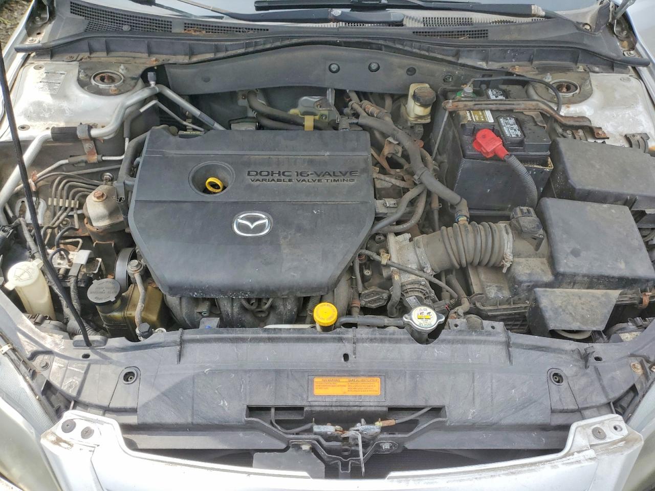 2008 Mazda 6 I Silver vin: 1YVHP80C085M18929