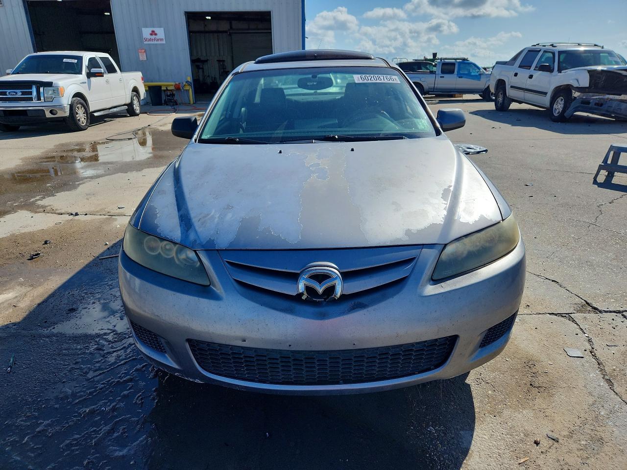 2008 Mazda 6 I Gray vin: 1YVHP80C085M34662