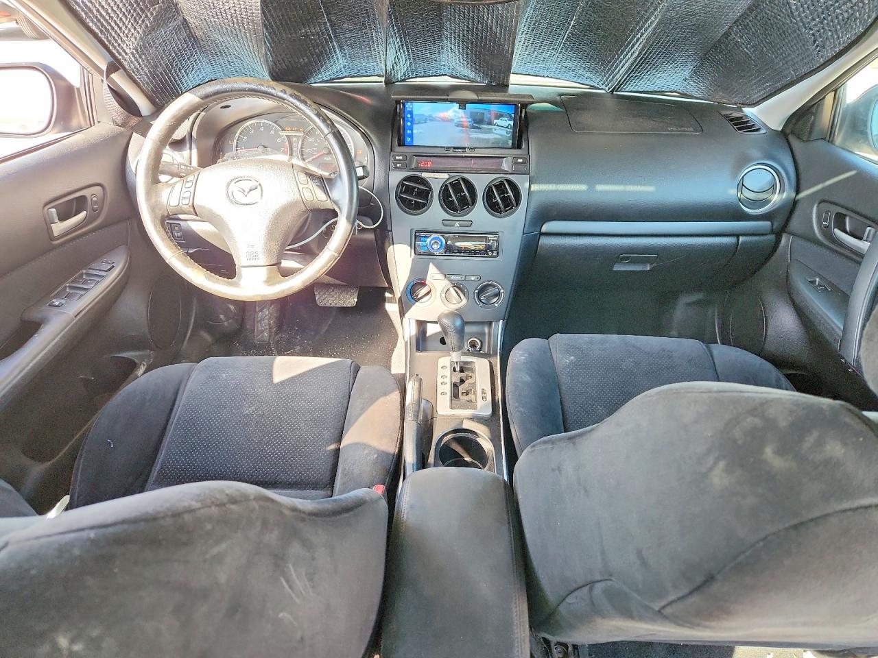 2008 Mazda 6 I Gray vin: 1YVHP80C085M34662