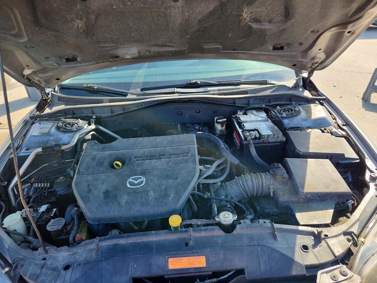 2008 Mazda 6 I Gray vin: 1YVHP80C085M34662