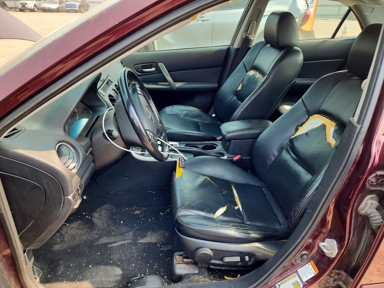 2008 Mazda 6 I Burgundy vin: 1YVHP80C085M38727