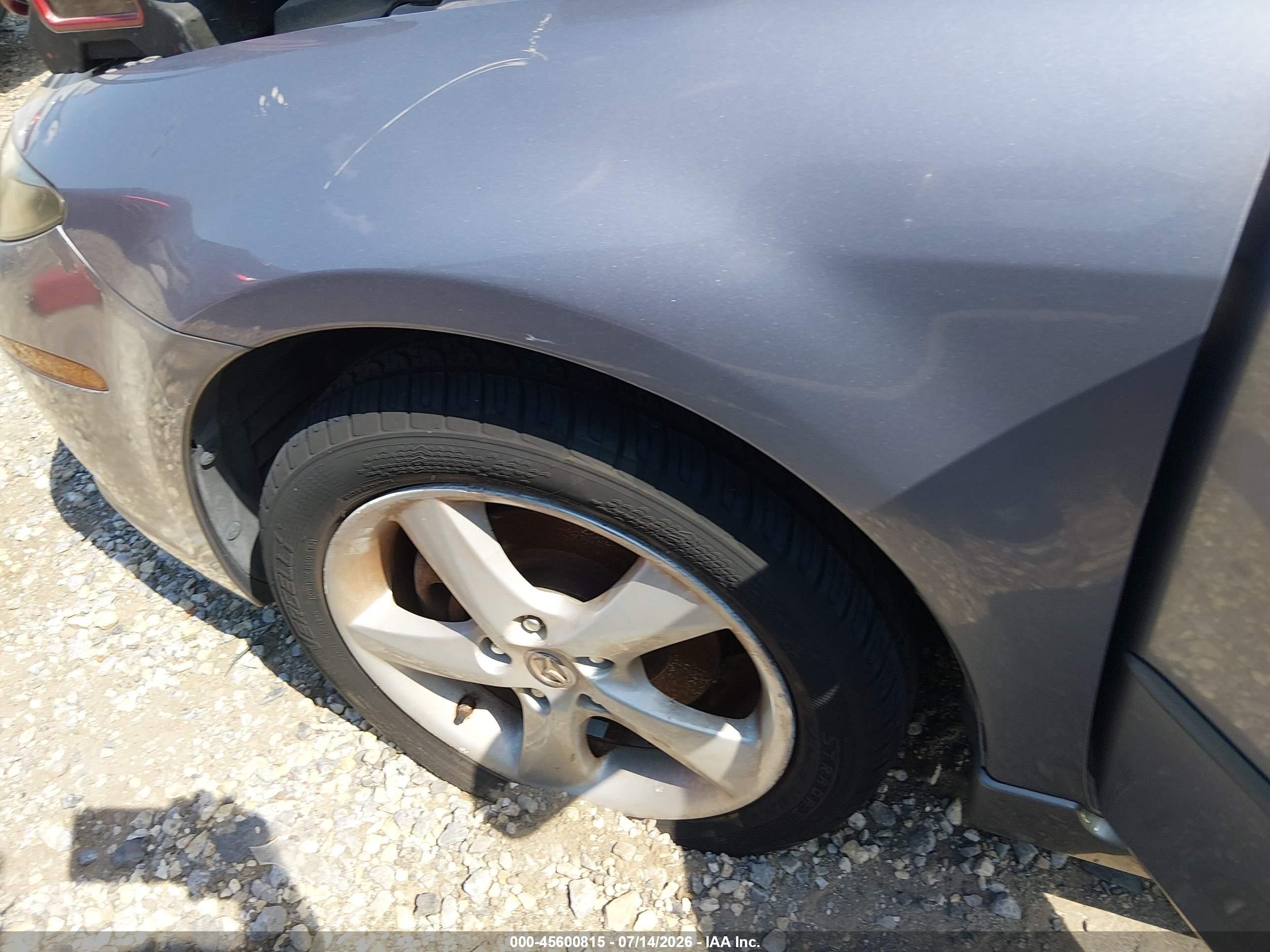 2008 Mazda Mazda6 I Sport Ve Gray vin: 1YVHP80C085M40316