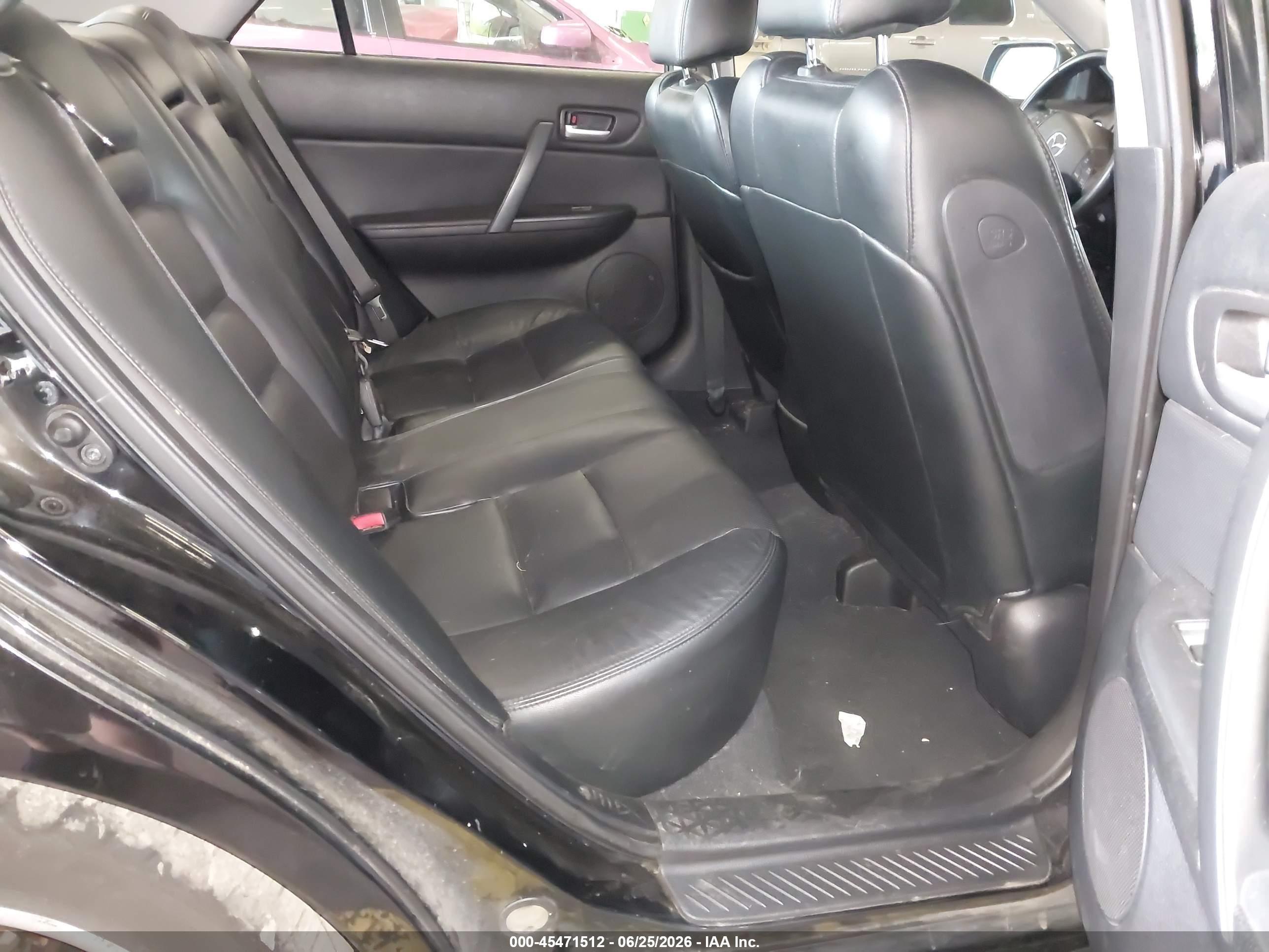 2008 Mazda Mazda6 I Touring Black vin: 1YVHP80C085M40672