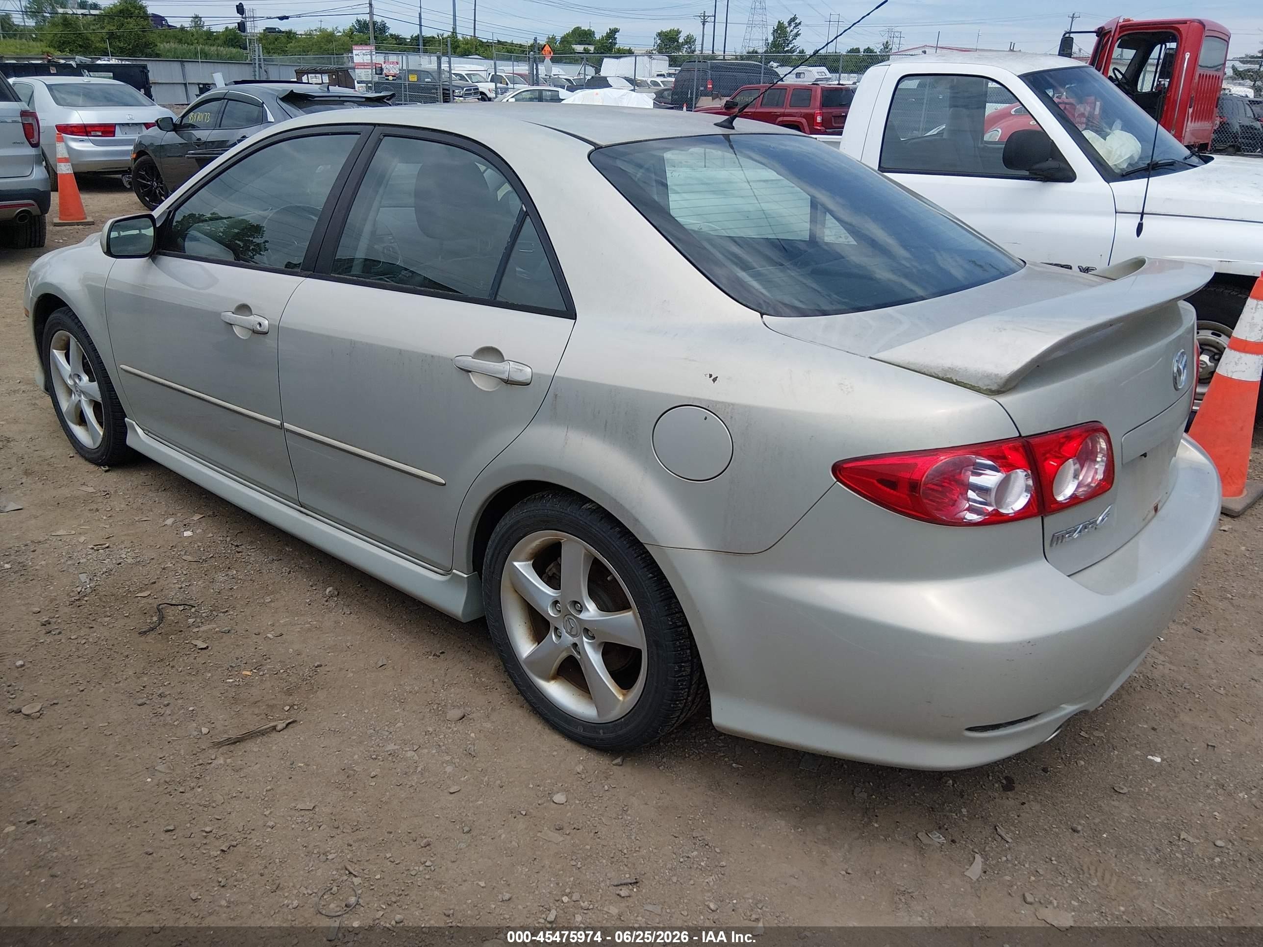 2004 Mazda Mazda6 I Cream vin: 1YVHP80C145N22579