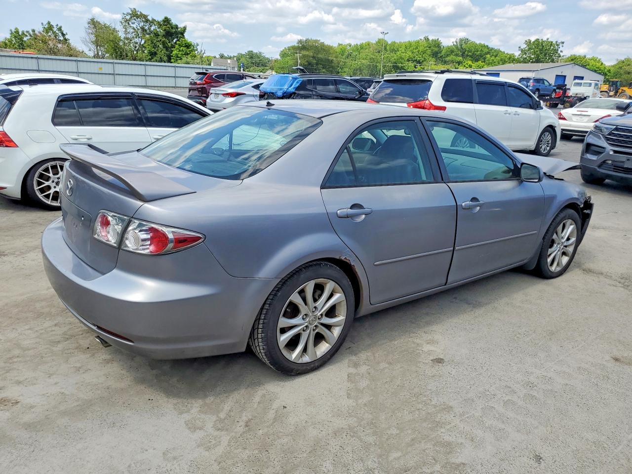 2006 Mazda 6 I Серый vin: 1YVHP80C165M32786