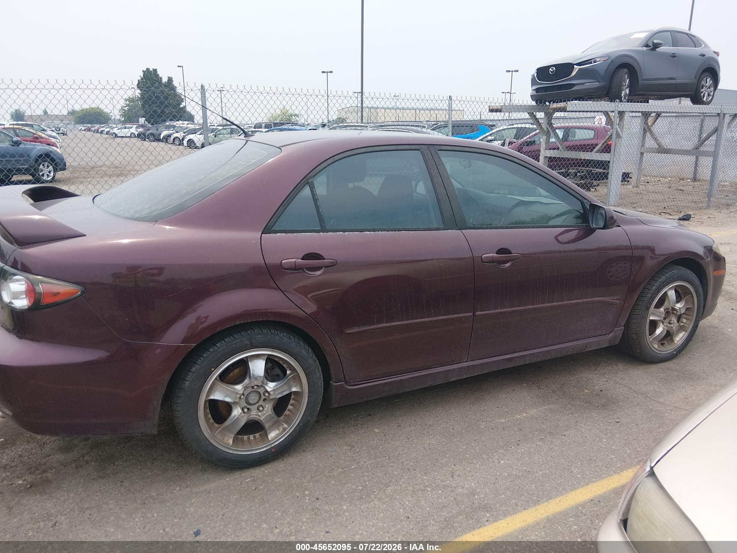 2006 Mazda Mazda6 Sport I Burgundy vin: 1YVHP80C165M42556