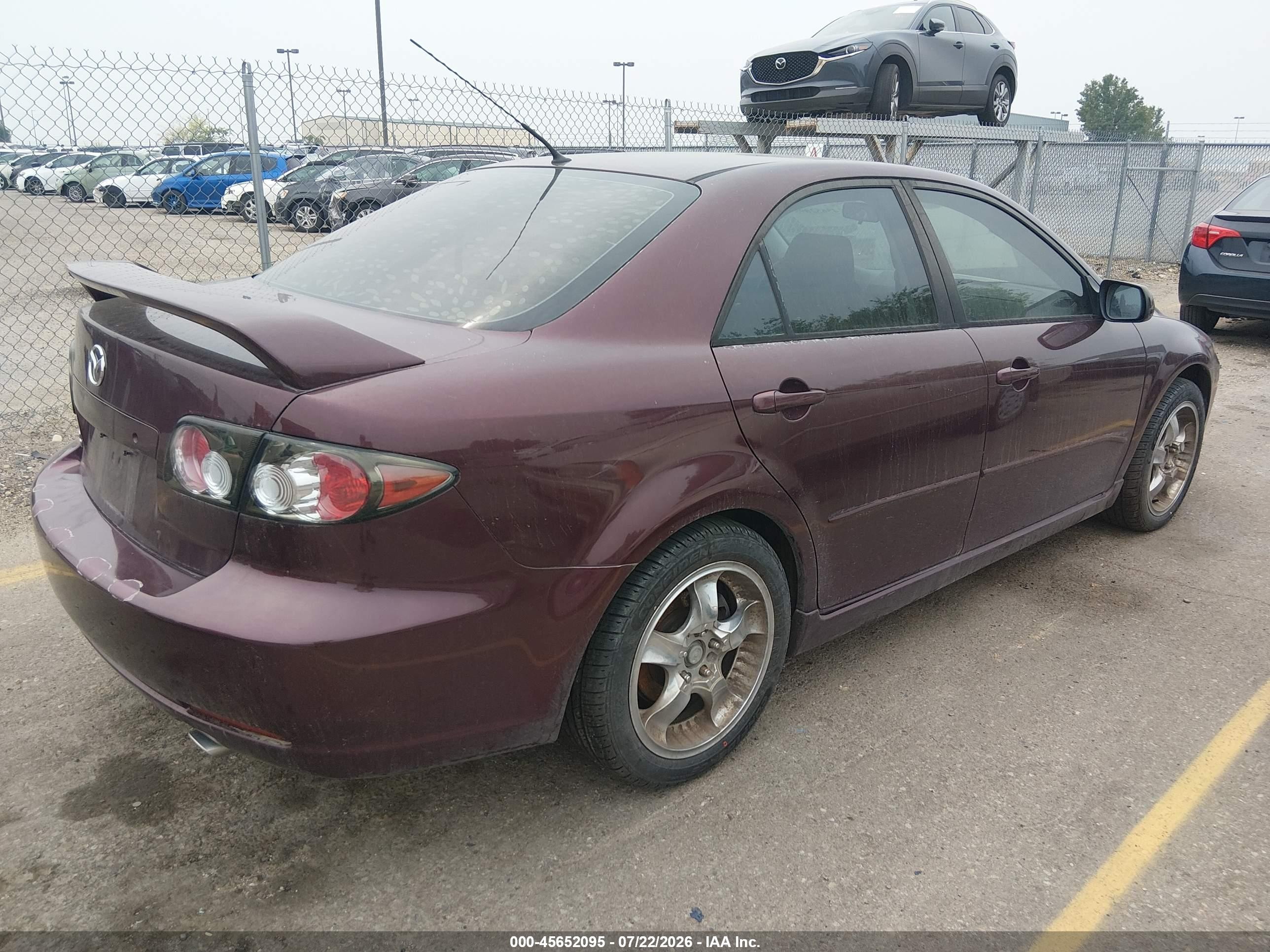 2006 Mazda Mazda6 Sport I Burgundy vin: 1YVHP80C165M42556