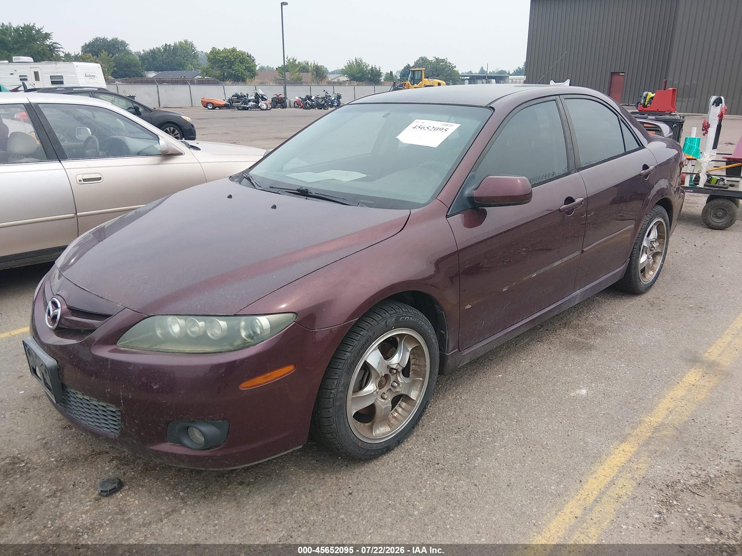 2006 Mazda Mazda6 Sport I Burgundy vin: 1YVHP80C165M42556