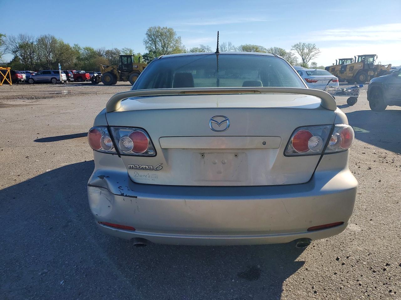 2006 Mazda 6 I Золотой vin: 1YVHP80C165M61821