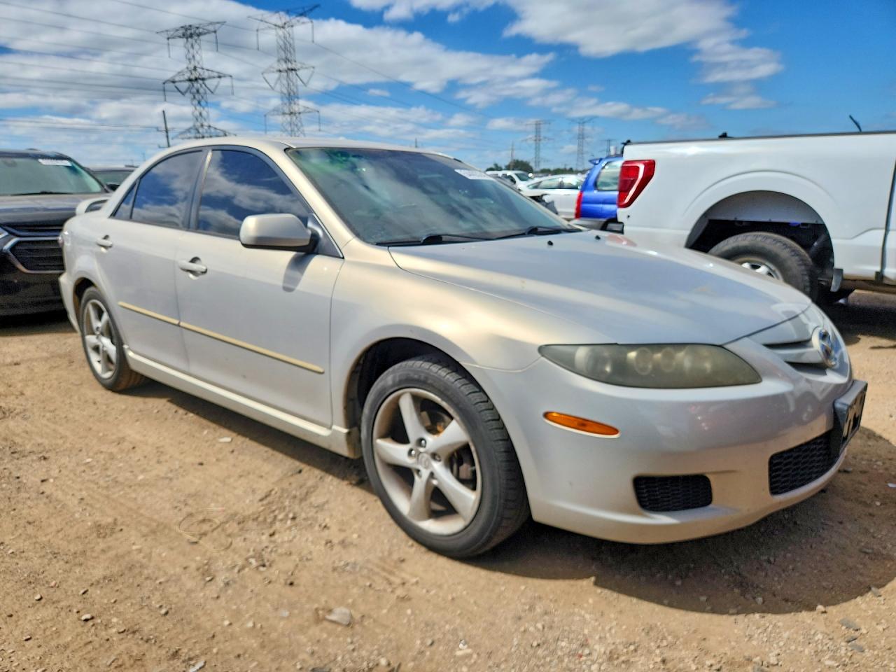 2007 Mazda 6 I Серебряный vin: 1YVHP80C275M04402