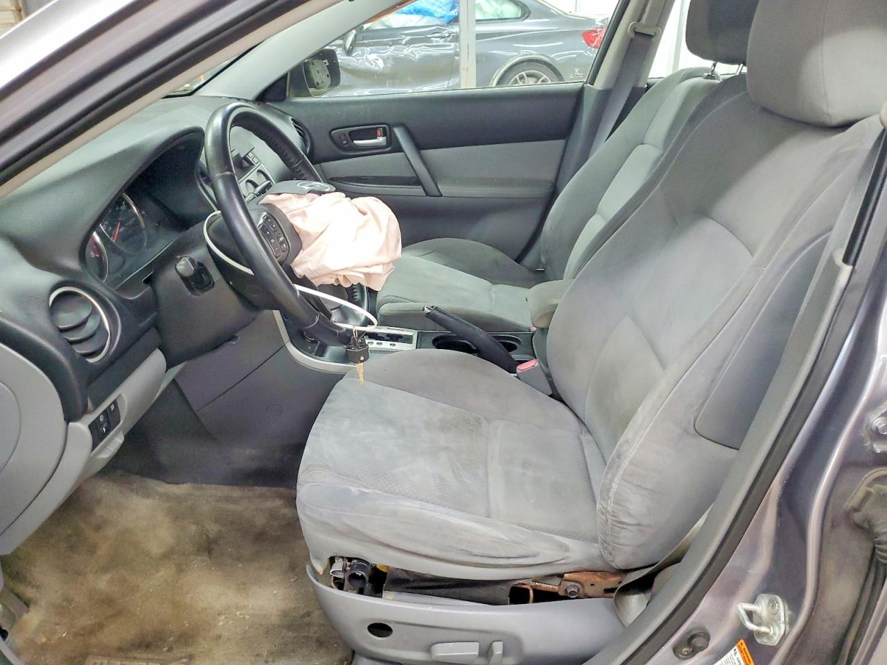 2007 Mazda 6 I Gray vin: 1YVHP80C275M23841