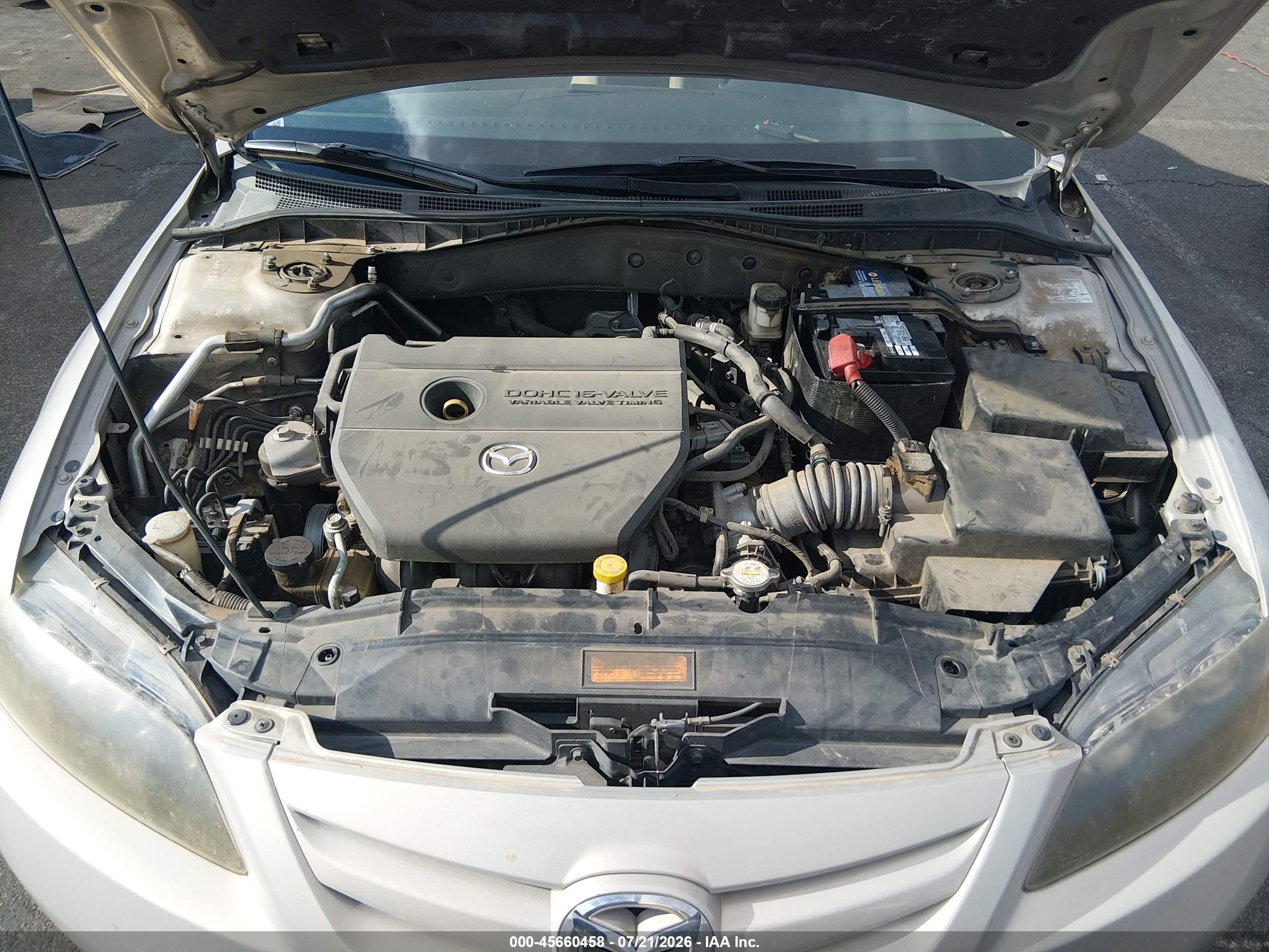 2007 Mazda Mazda6 I Sport Ve Gray vin: 1YVHP80C275M48612