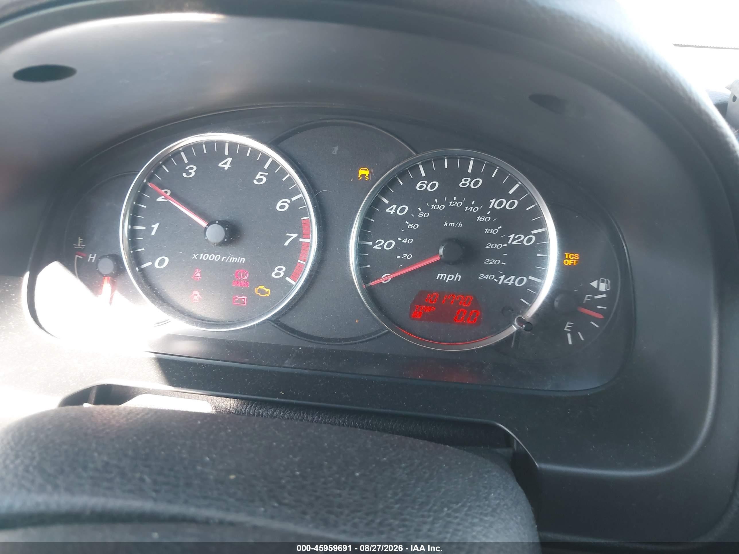2008 Mazda Mazda6 I Sport Ve Gray vin: 1YVHP80C285M00318