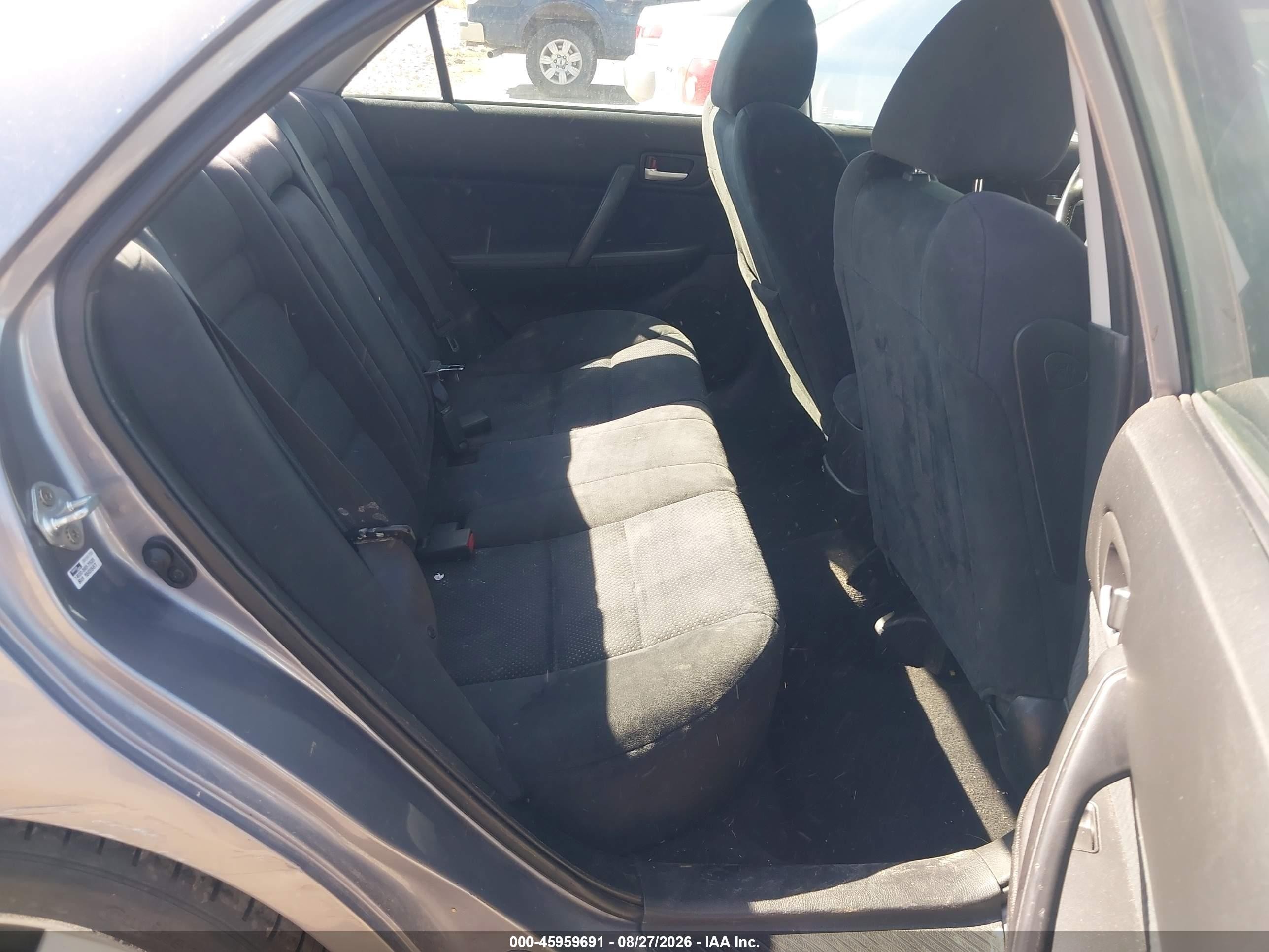 2008 Mazda Mazda6 I Sport Ve Gray vin: 1YVHP80C285M00318
